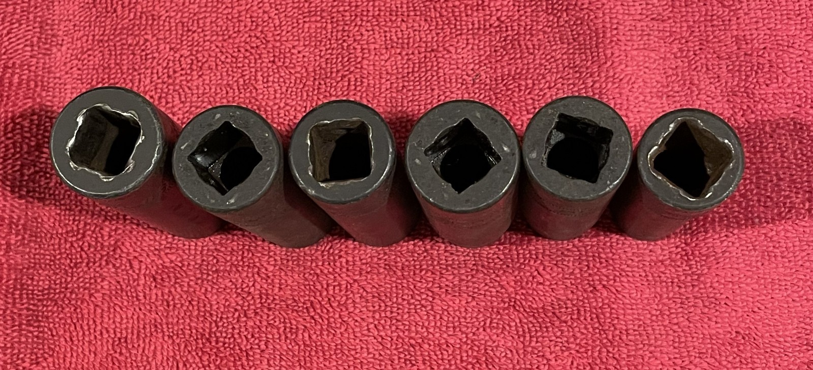 SNAP ON TOOLS 13, 14, 15, 16, 17 MM Deep Impact Socket 1/2 Drive