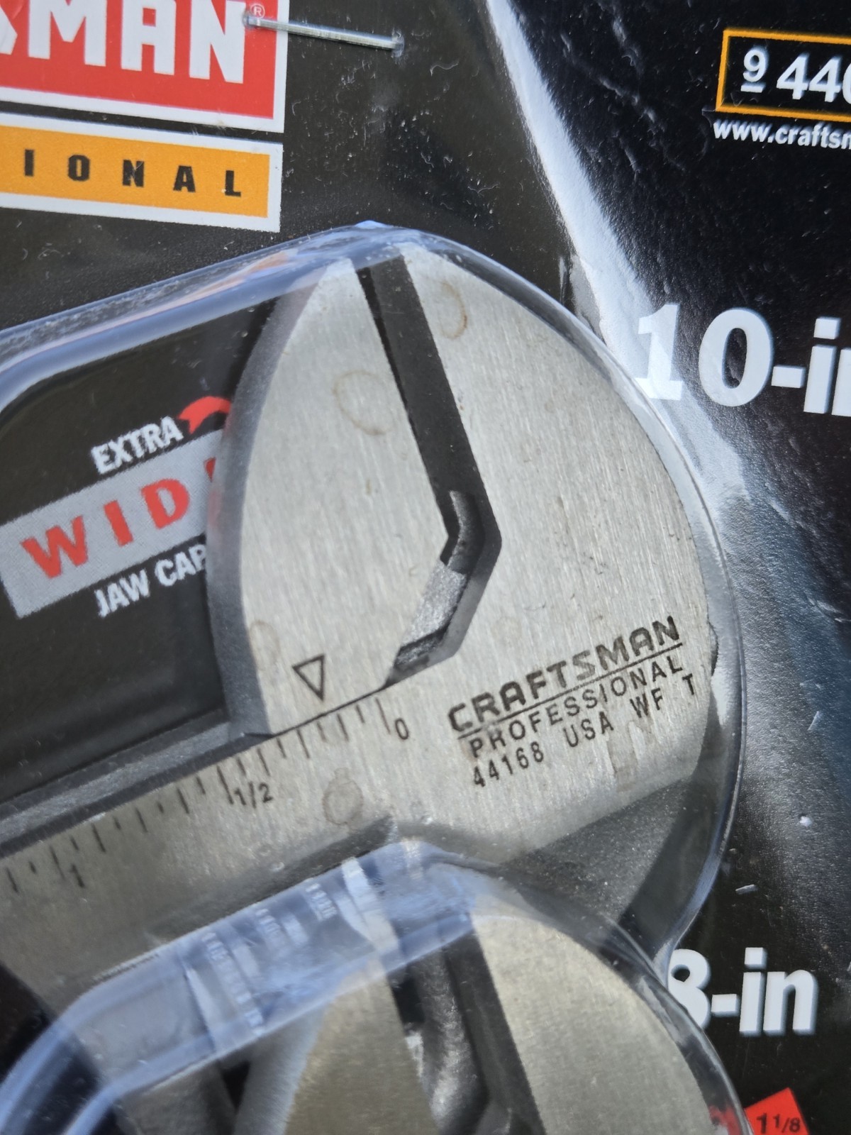 RARE Vntg NOS 3pc SEARS Craftsman Professional Adjustable 6-8-10″ Wrench Set USA