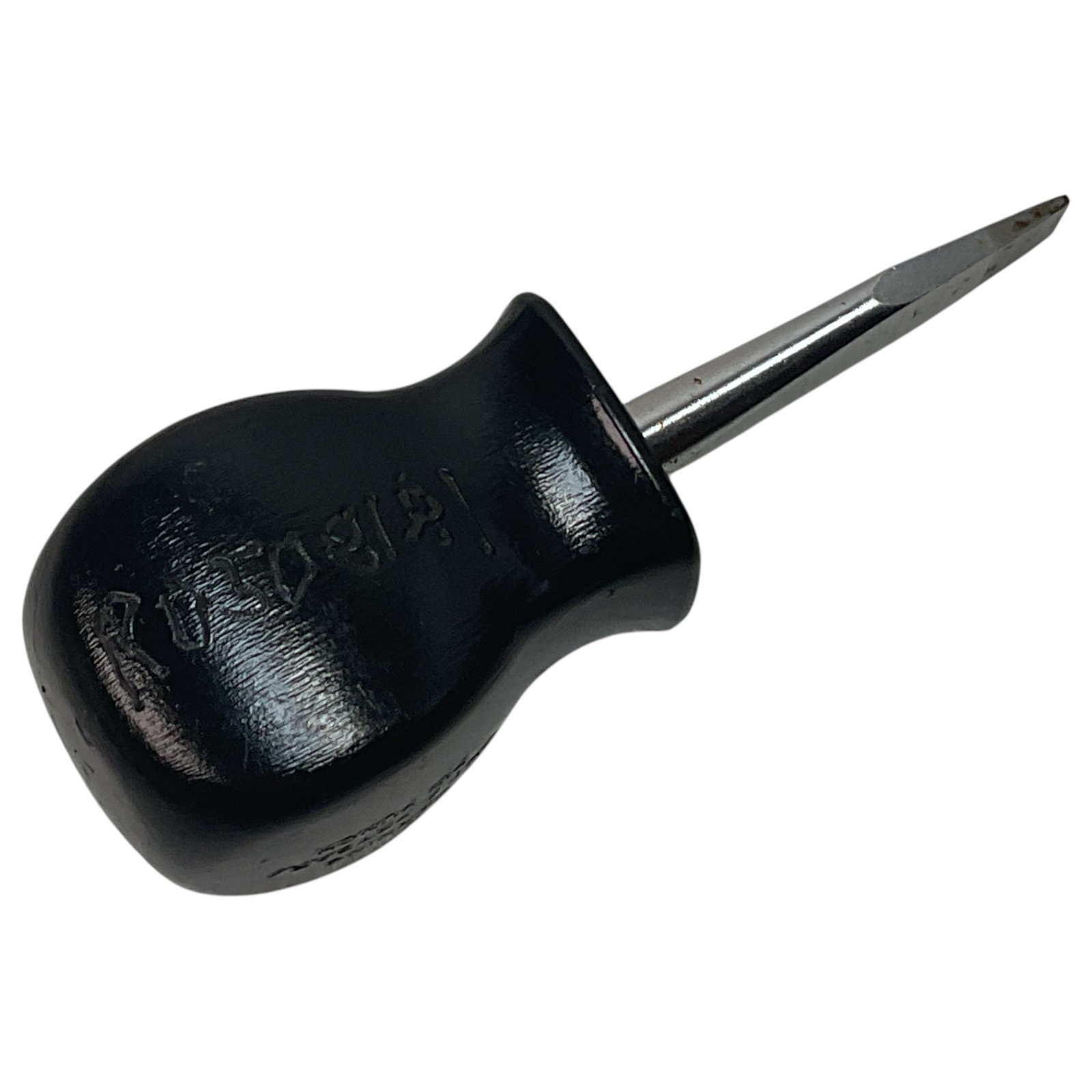 Snap-on SSD1 Stubby Slotted Flathead Screwdriver Black Handle USA Tool