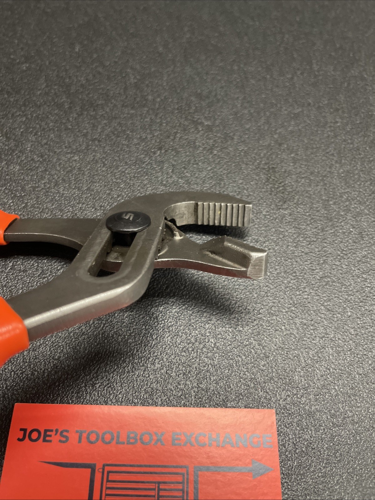Snap-on Tools ORANGE 9″ Adjustable Joint Interlocking Channel Pliers 91ACP