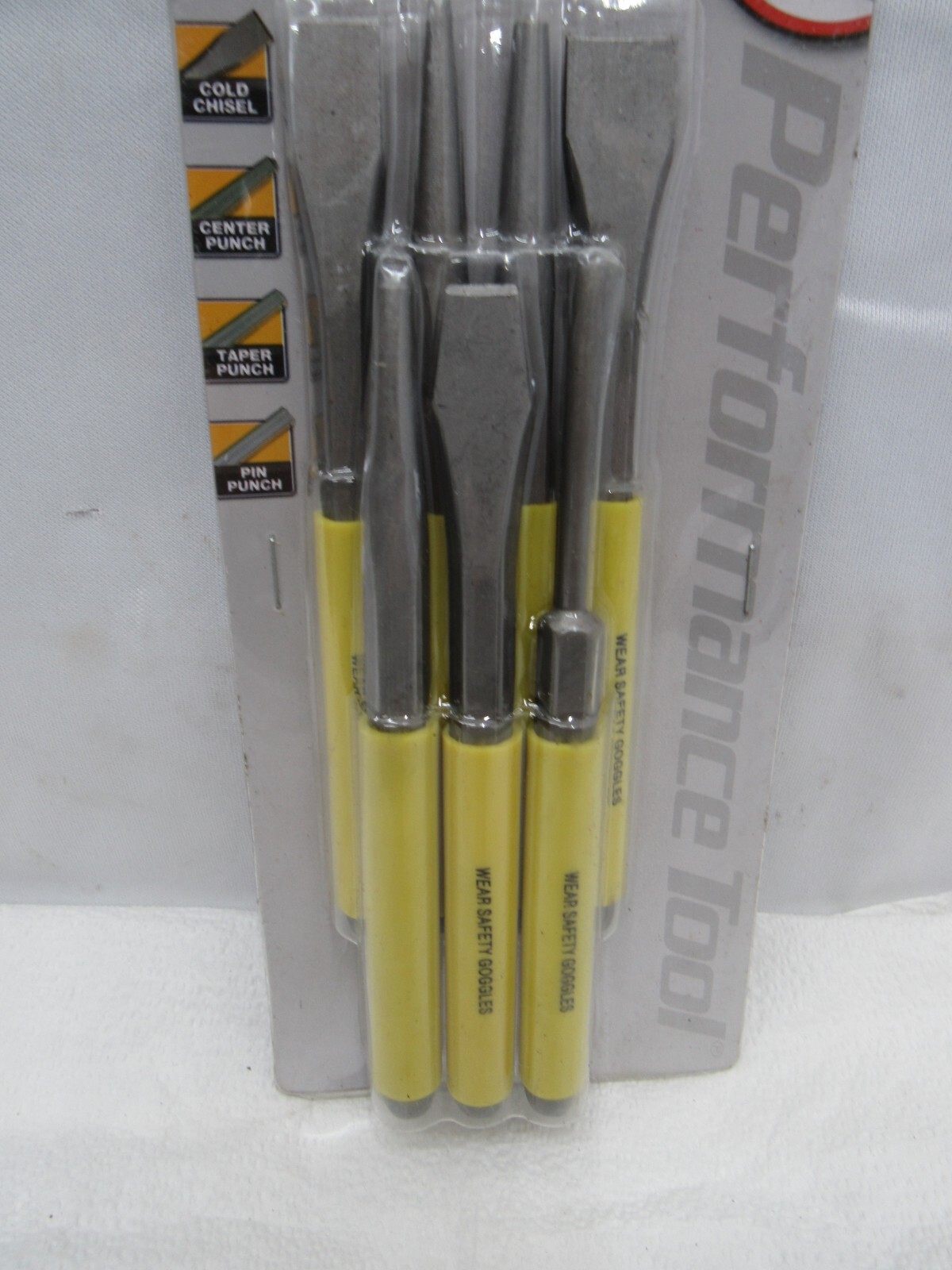 Performance Tool PT 7 Piece Punch and Chisel Set P/N W7510(V3)