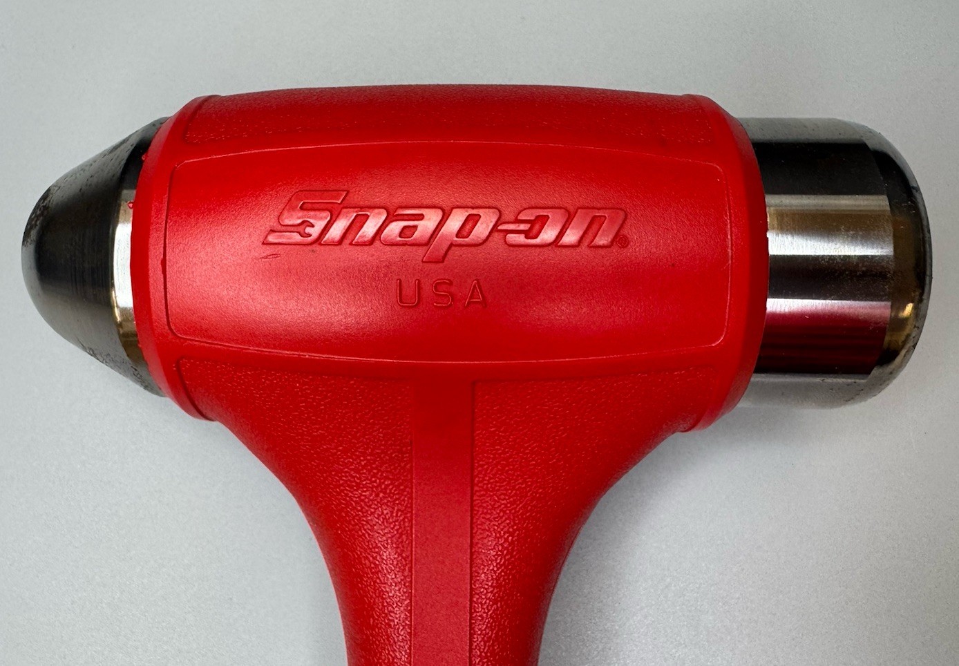 Snap-on Tools USA RED 56oz/1550g Soft Grip Dead Blow Hammer HBBD56