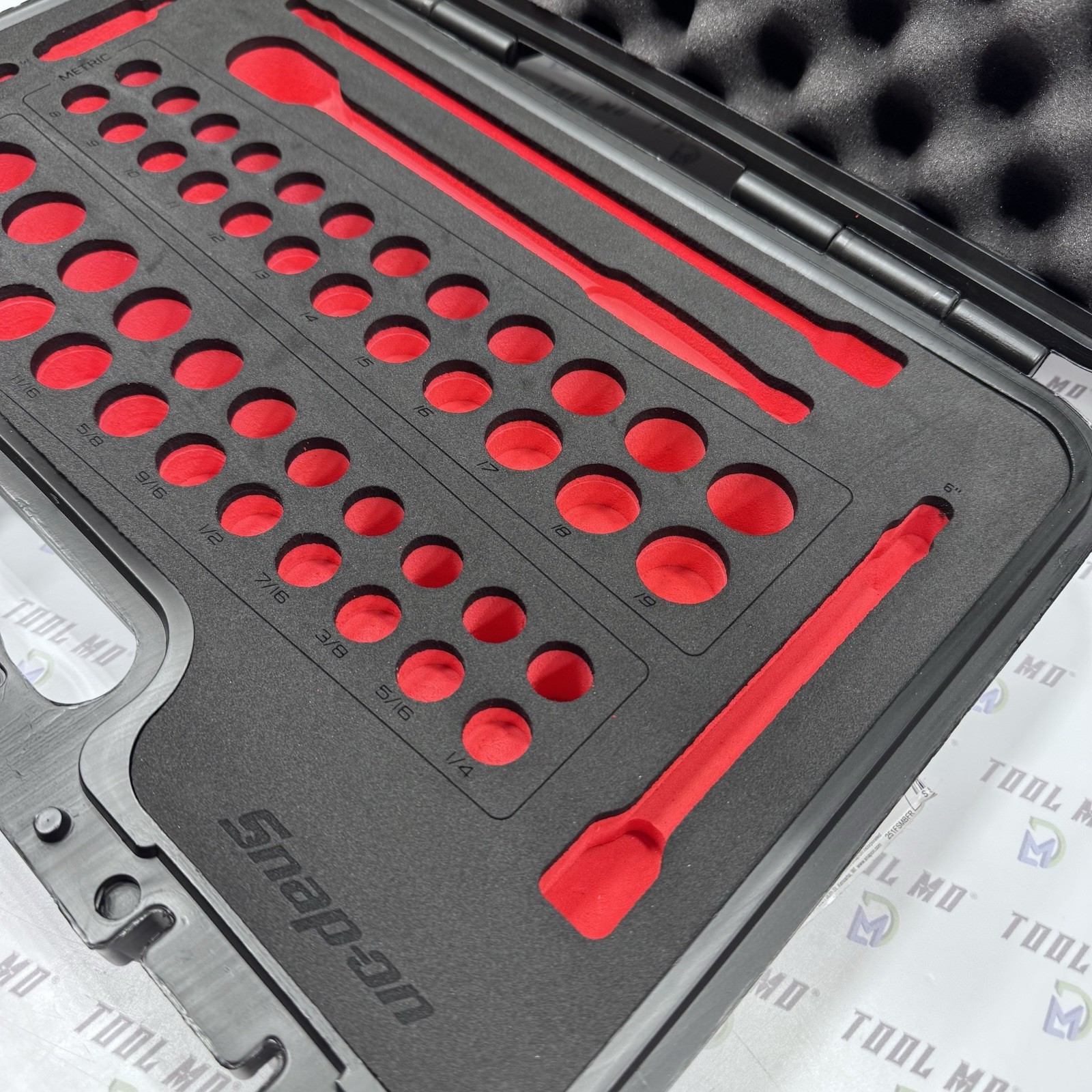 Snap-on Tools NEW 51pc 3/8″ Drive General Service Set CASE & FOAM ONLY 251FSMBFR