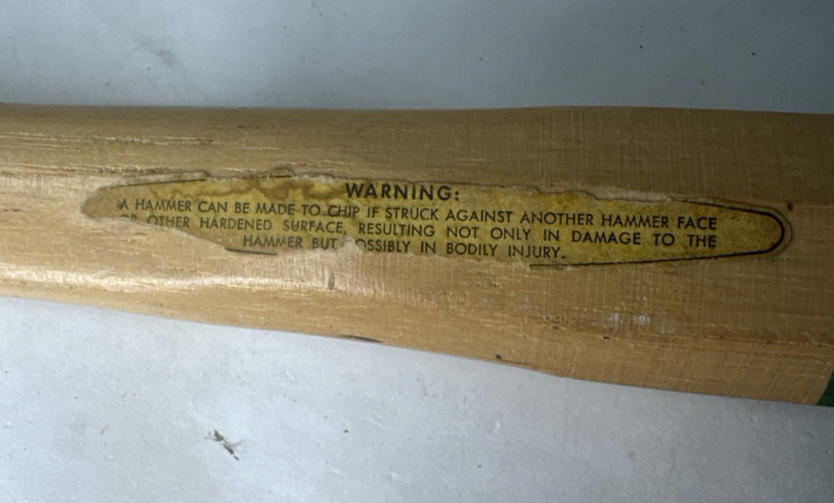 Vintage Proto 1428 Auto Body Hammer Tool Pre Owned
