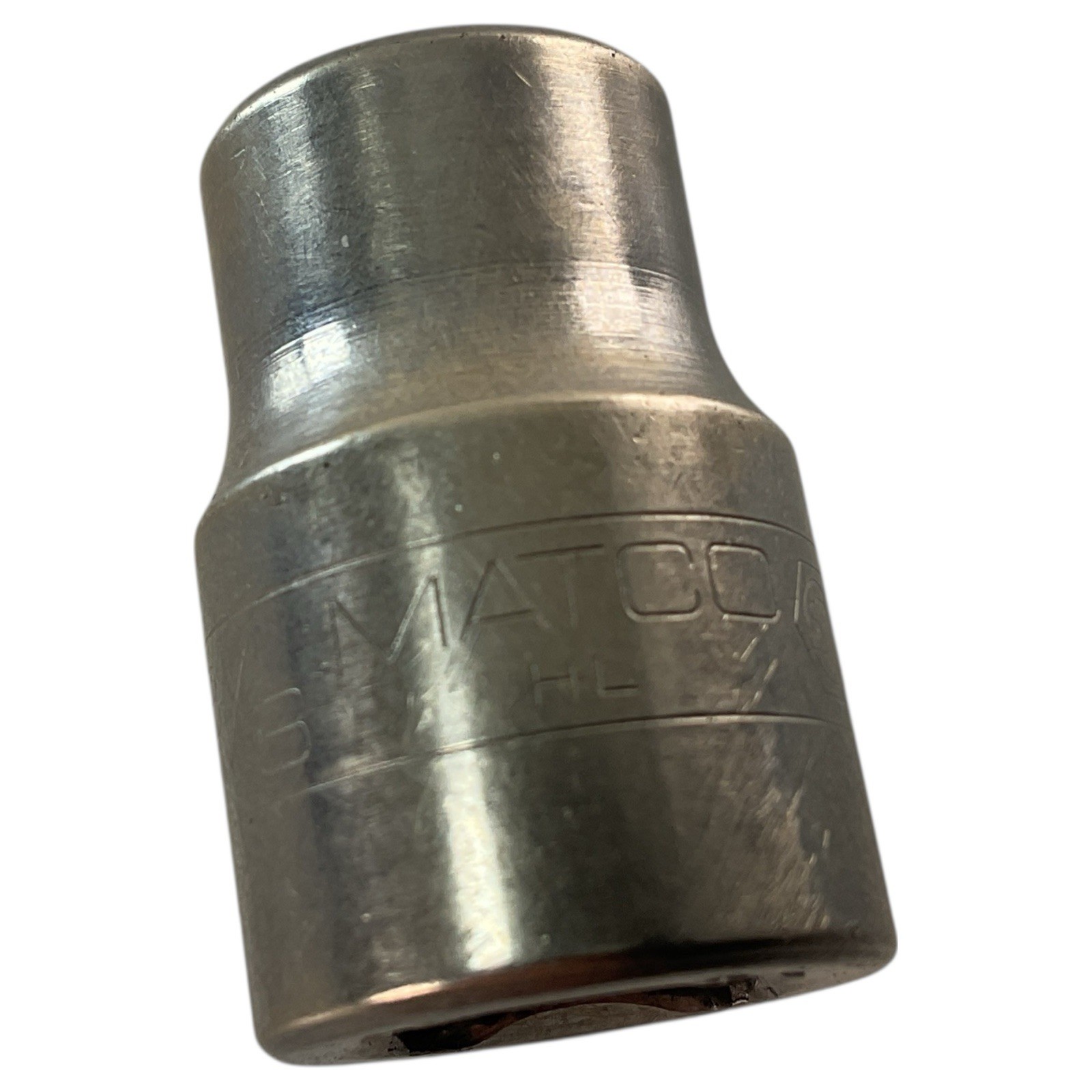 Matco Tools B122 3/8″ Chrome Socket 3/8″ Drive 12 Pt SAE Mechanic Tool USA Made