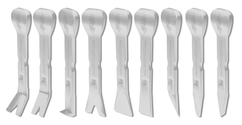 9 pcs Car Plastic Trim Panel Dash Stereo Radio Installation Removal Pry Tool Kit