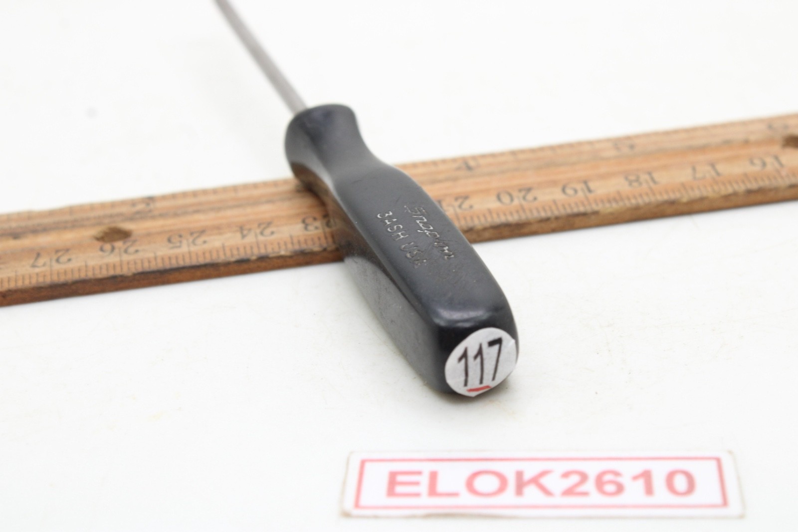 Snap-on Tools 3ASH 5-7/8″ Mini Hook Pick Black Hard Handle Made in USA