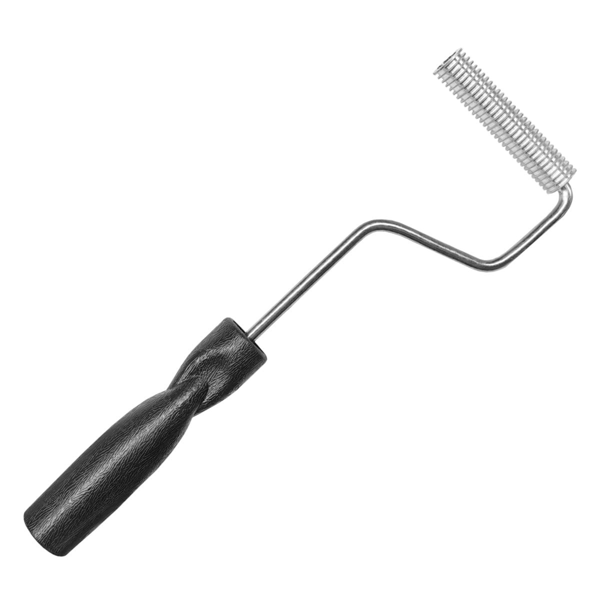 3IN Fiberglass Roller Bubble Paddle Tool, Universal Aluminum Head