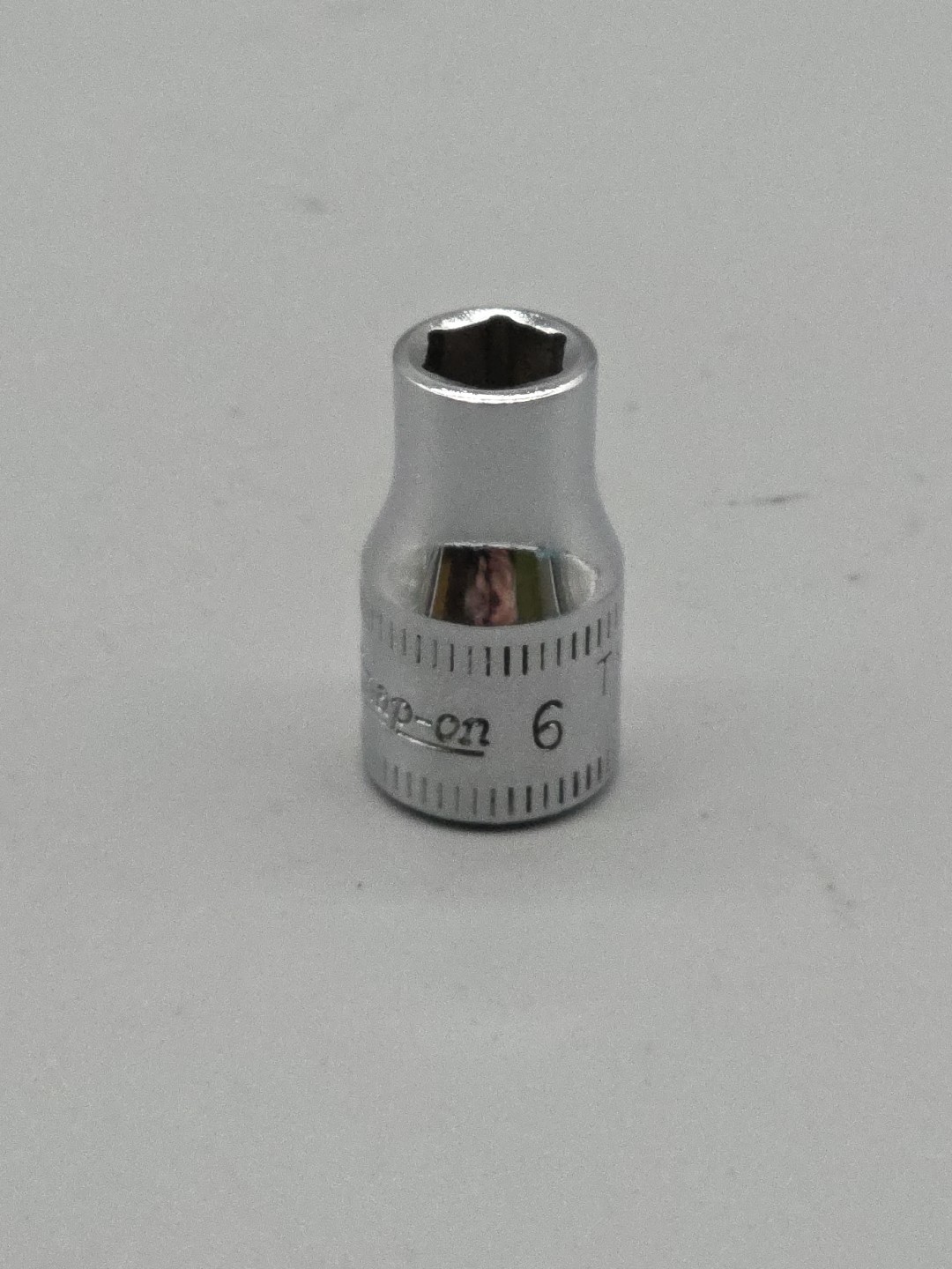 Snap-on Tools 1/4″ Drive 6-Pt Metric 6mm Shallow Socket TMM6 USA