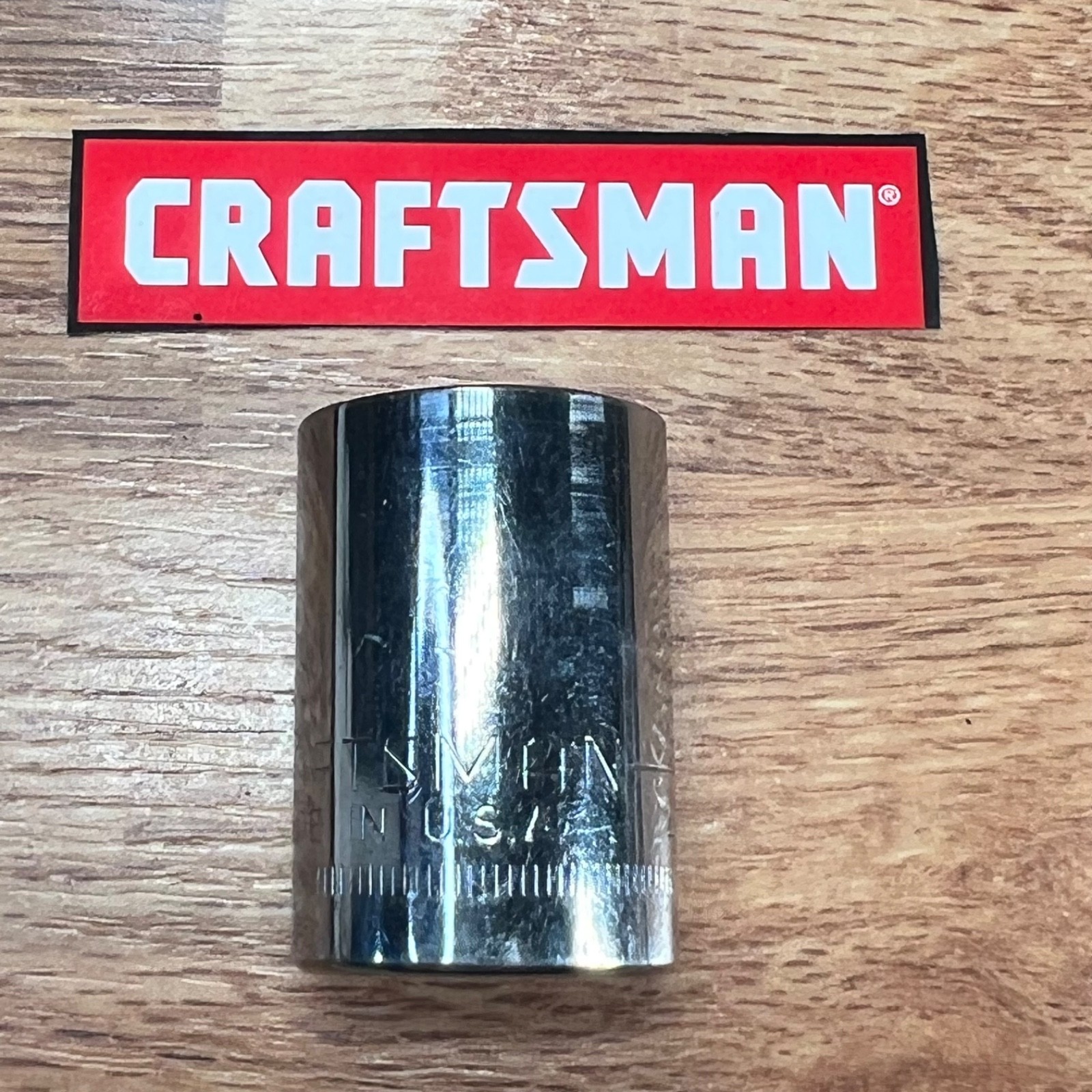 Craftsman 44238 -G1- 19MM Socket 12 point 1/2” Drive Ultrasonic Cleaned