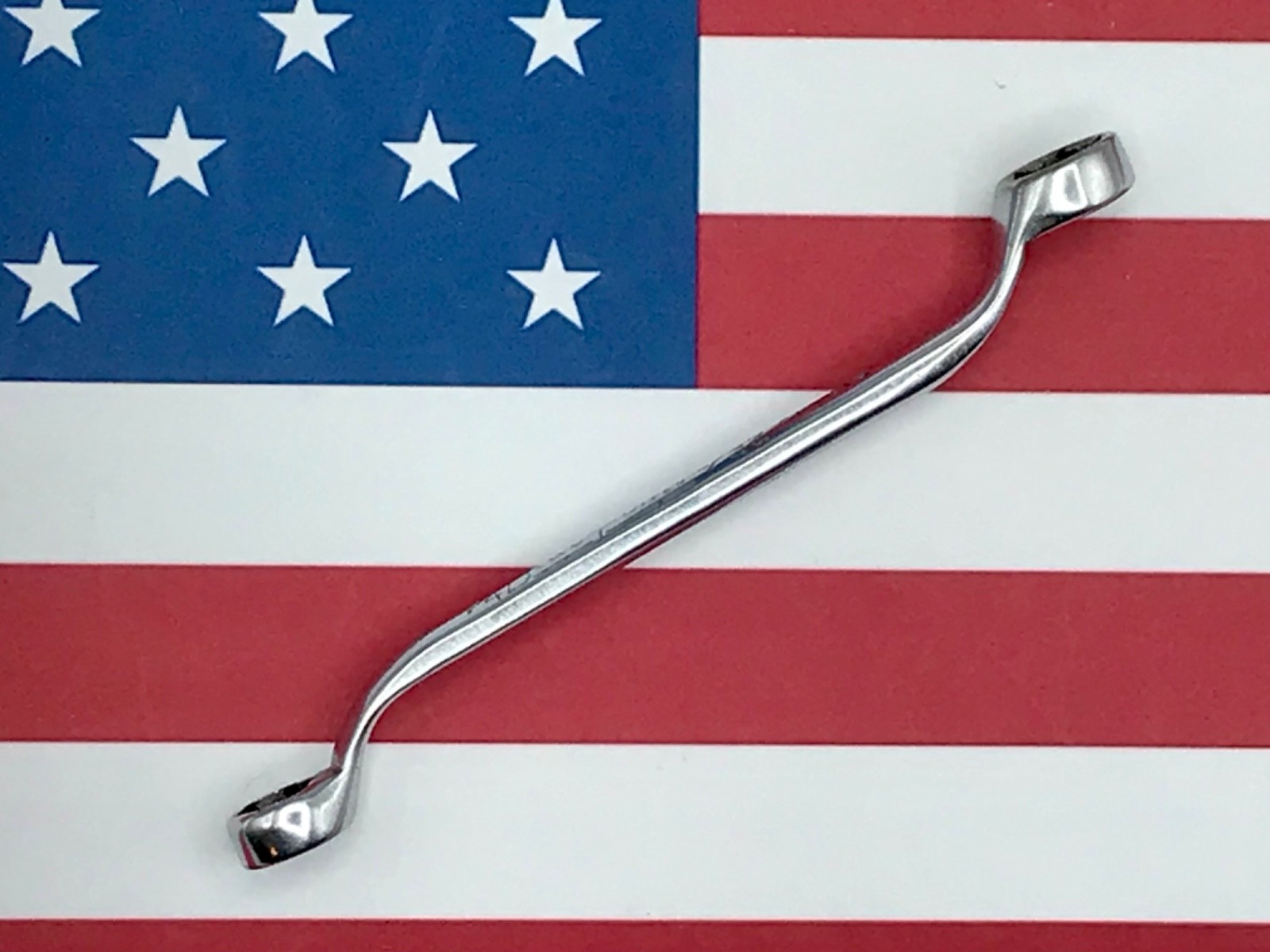 1953 Blue-Point 1/4″ x 9/32″, Offset, 6 Point, Box End Wrench XI-1618 USA 🇺🇸