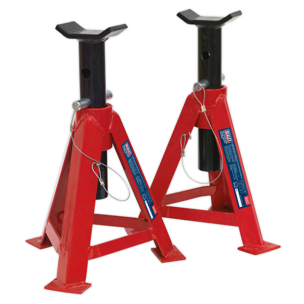 Sealey AS5000 Axle Stands (Pair) 5tonne Capacity per Stand