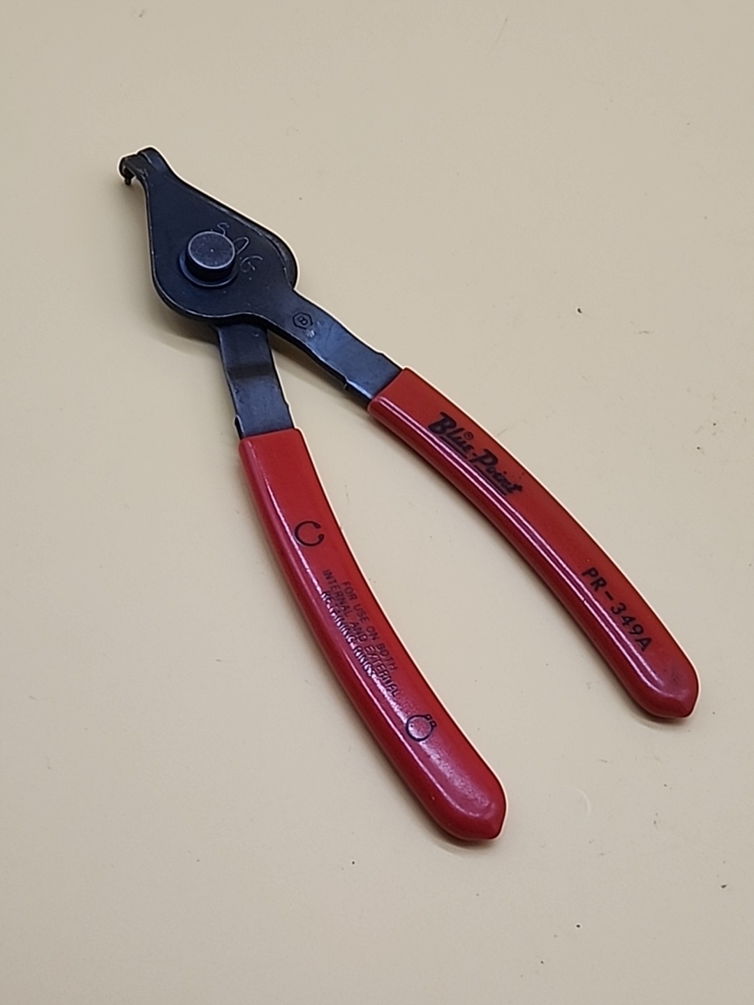 Blue- Point PR349A 90° 8″ Internal External Retaining Snap Ring Pliers USA