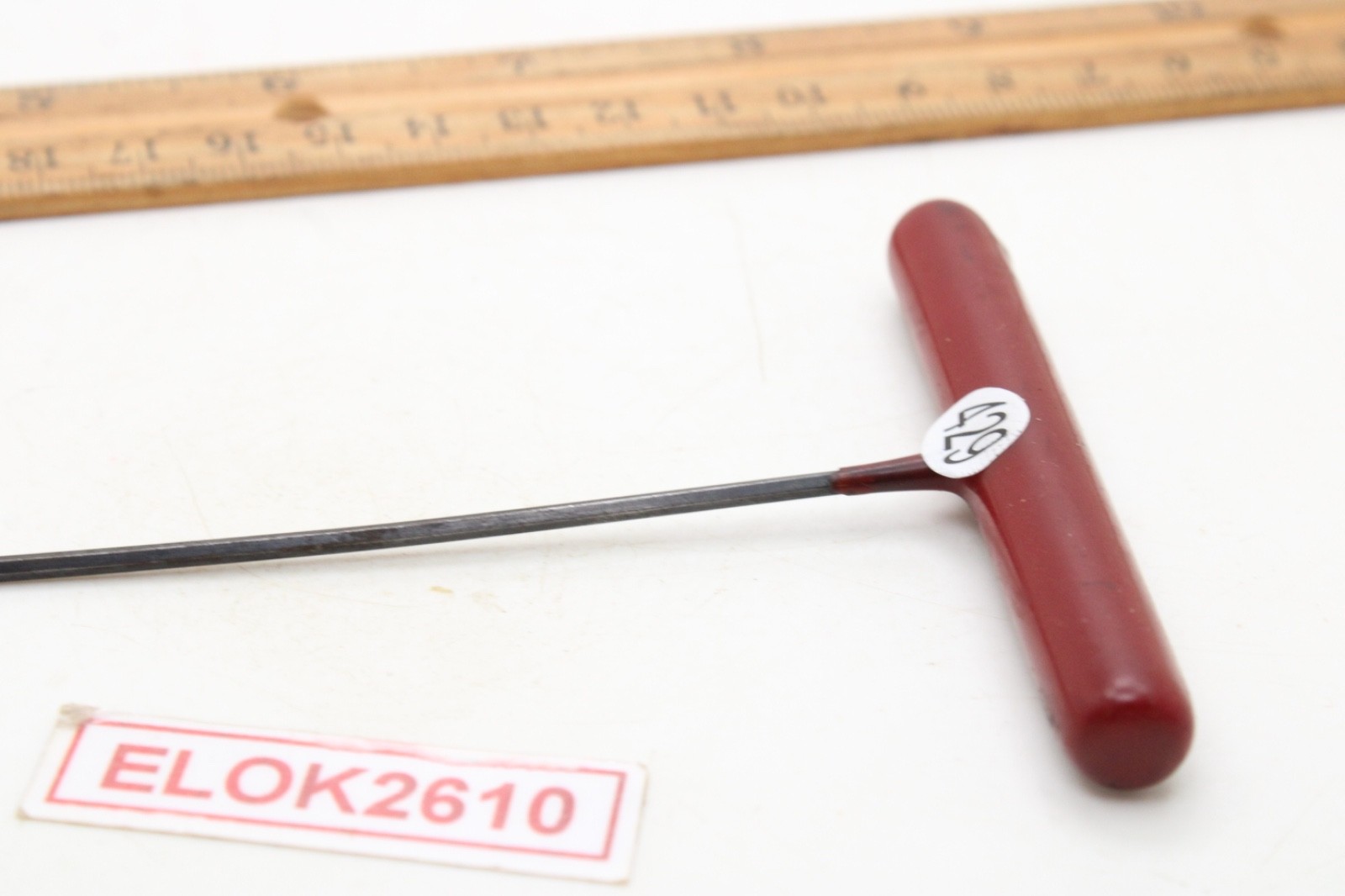 Unbranded 2mm 6 Point Metric Red Rubber Handle Hex Allen Key T Handle USA