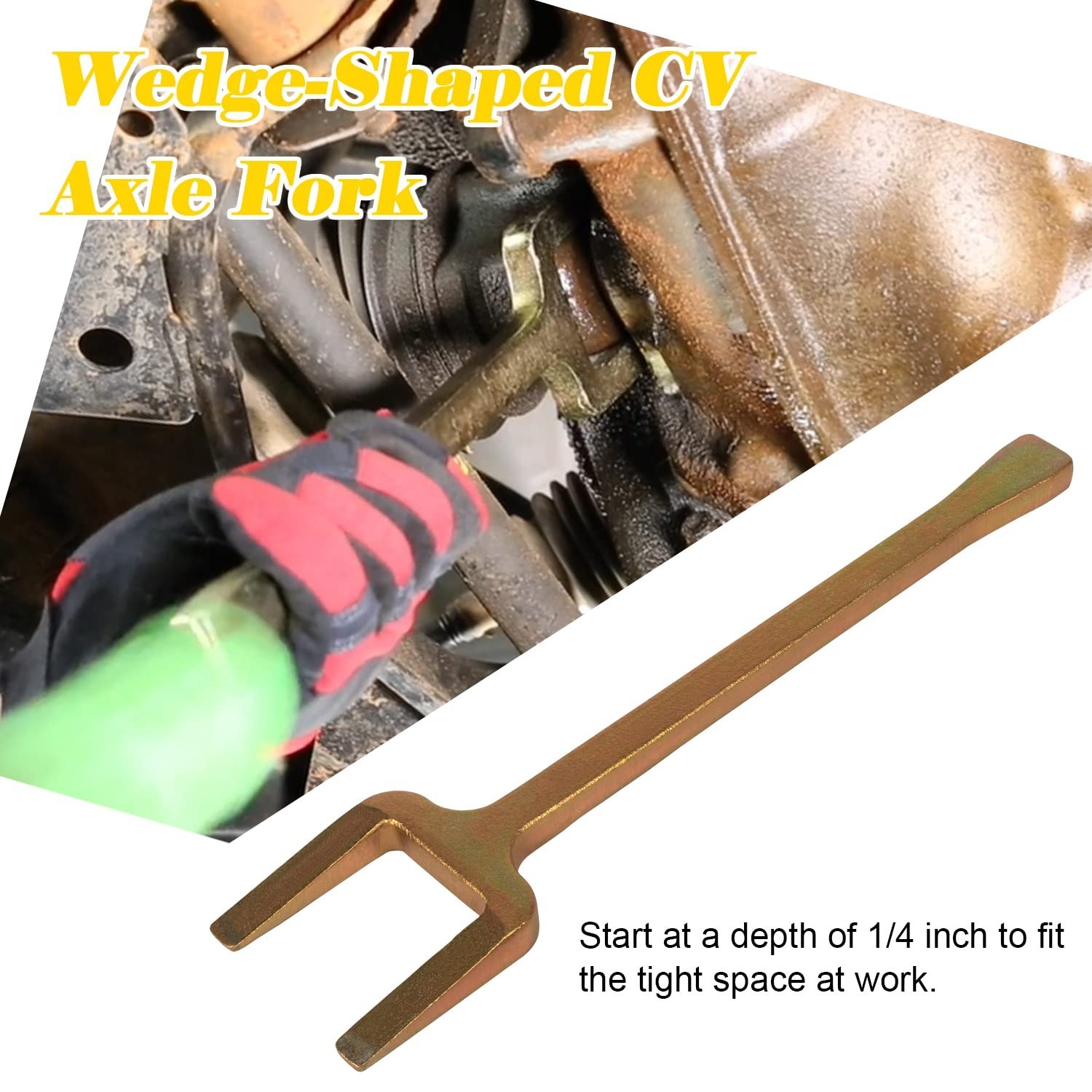 2-Piece Axle Popper Kit – Inner CV Axle Removal Tool Set for Front Wheel Drive V