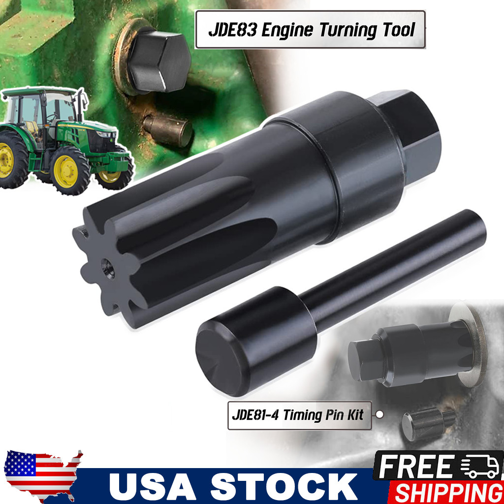 Engine Turning Tool & Timing Set for John Deere Engines # JDE83 JDE81-4 JDG820