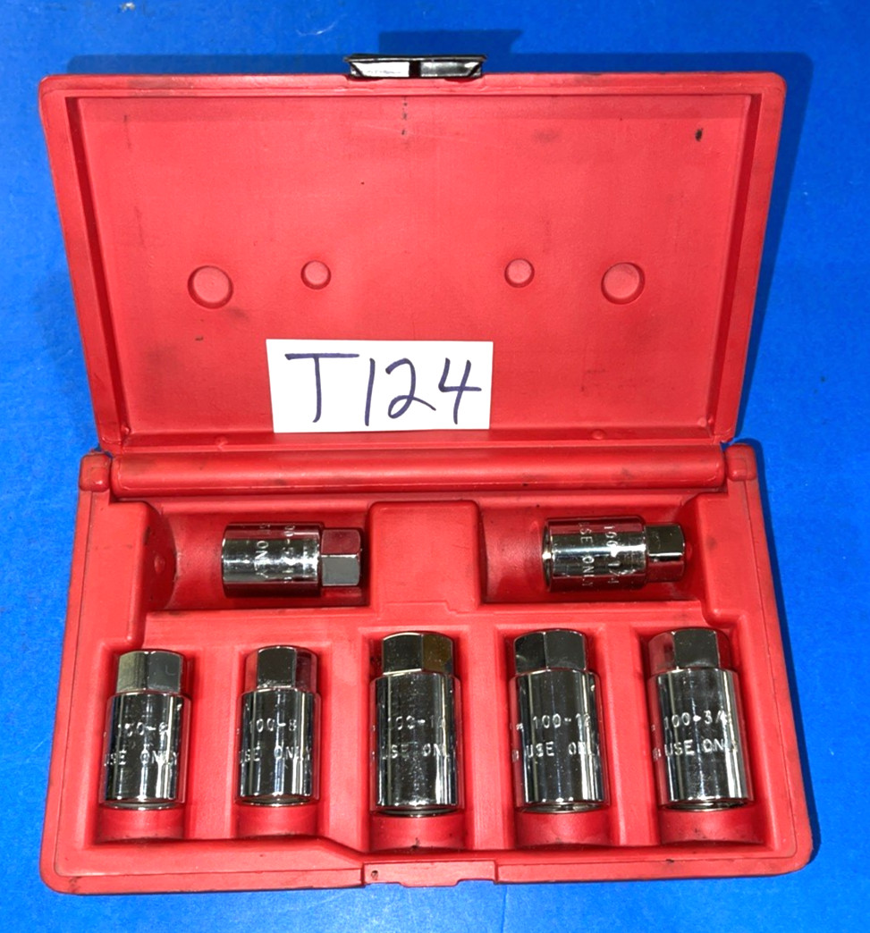AST TOOLS 7 PIECE MULTI DRIVE STUD EXTRACTOR/ INSTALLER SAE/METRIC SET