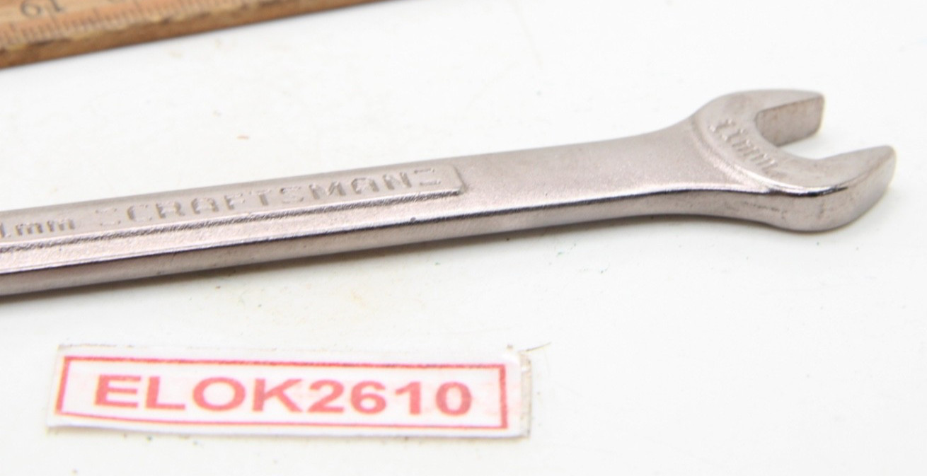 Craftsman V^- 42915 11mm 12 Point Metric Combination Wrench USA