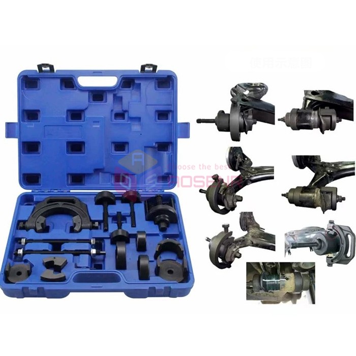 Rear Axle Rear Elevation Rubber Sleeve Iron Sleeve Removal and Replacement Tools