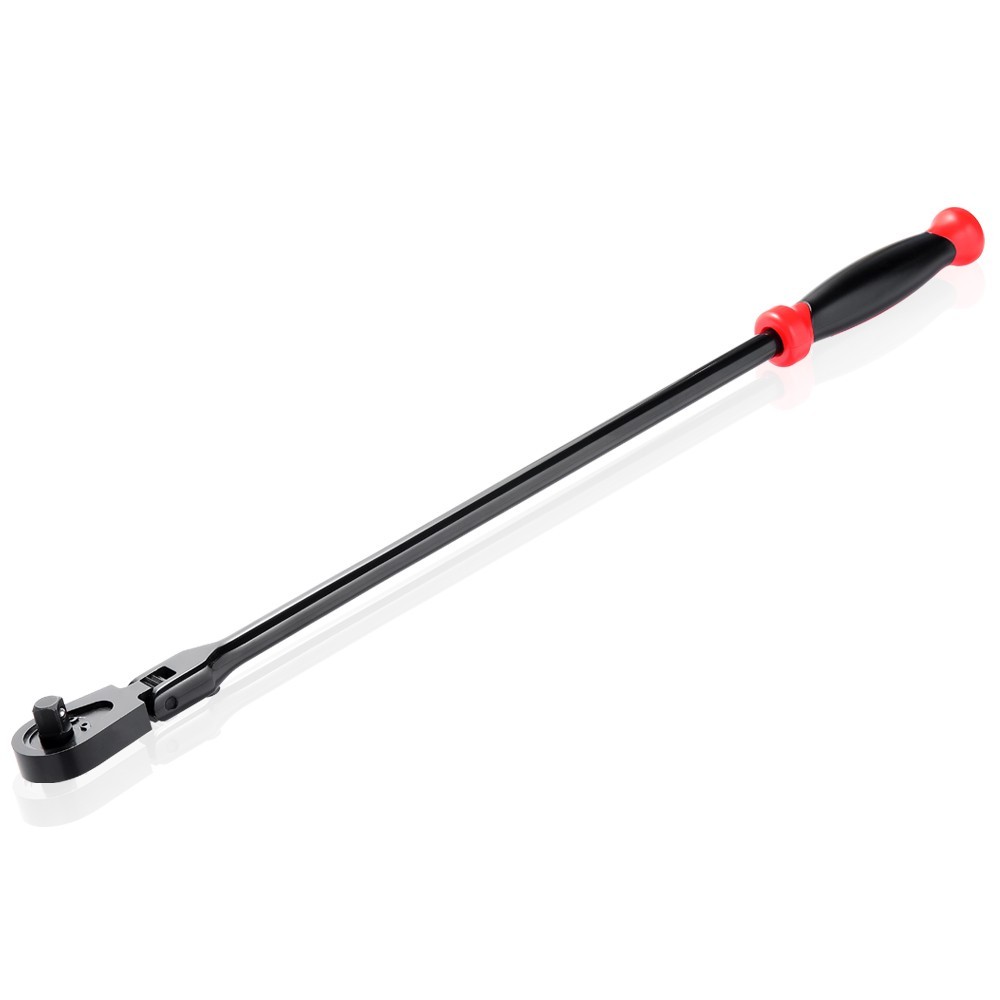 TRUE MECHANIC™ 1/2″ Dr. Dust-Proof Extra-Long Flex Ratchet, 27-3/8″ Length