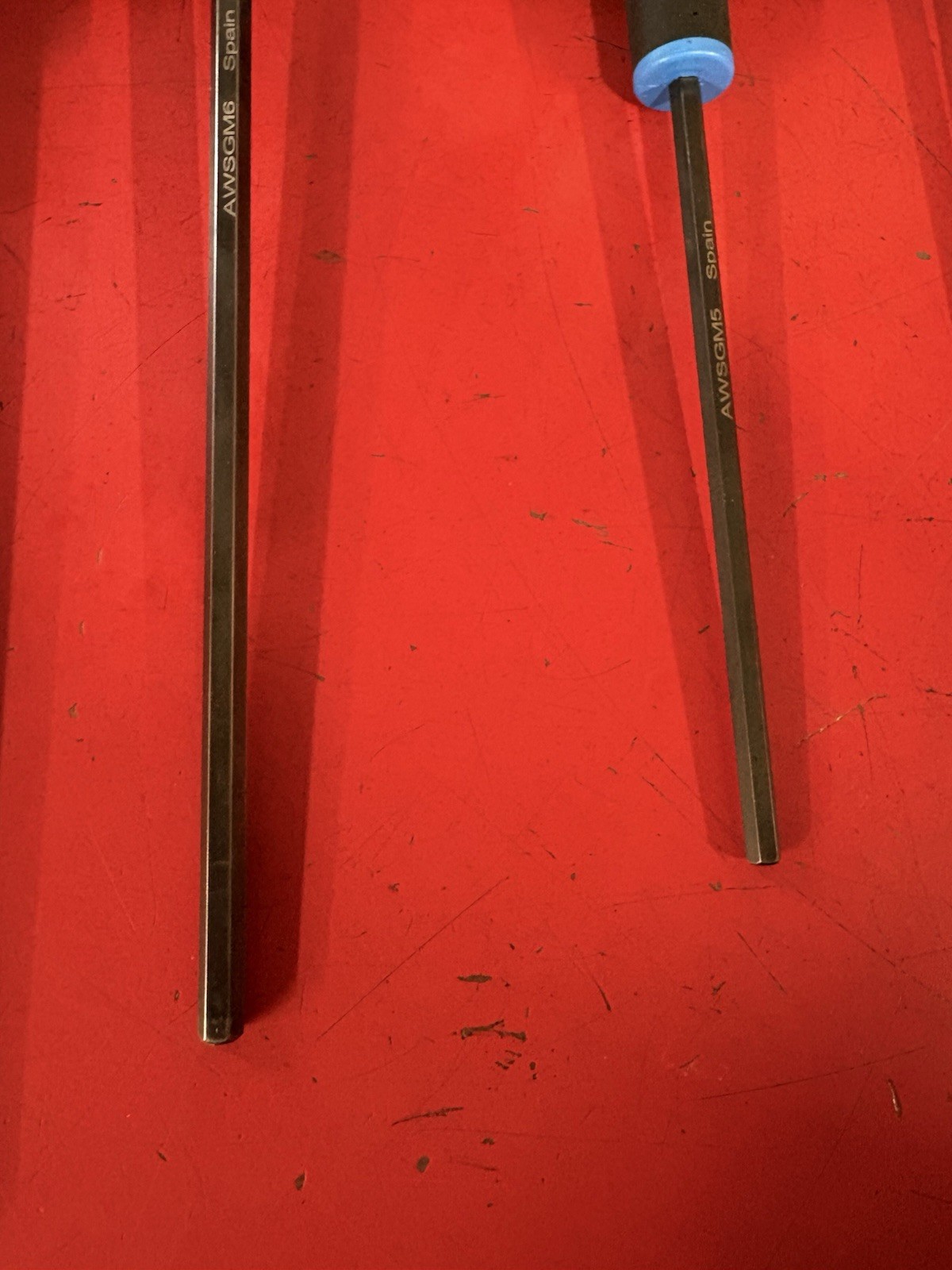 Snap-on Tools 8pc Metric SOFT GRIP T HANDLE Hex ALLEN Set AWSGM800A