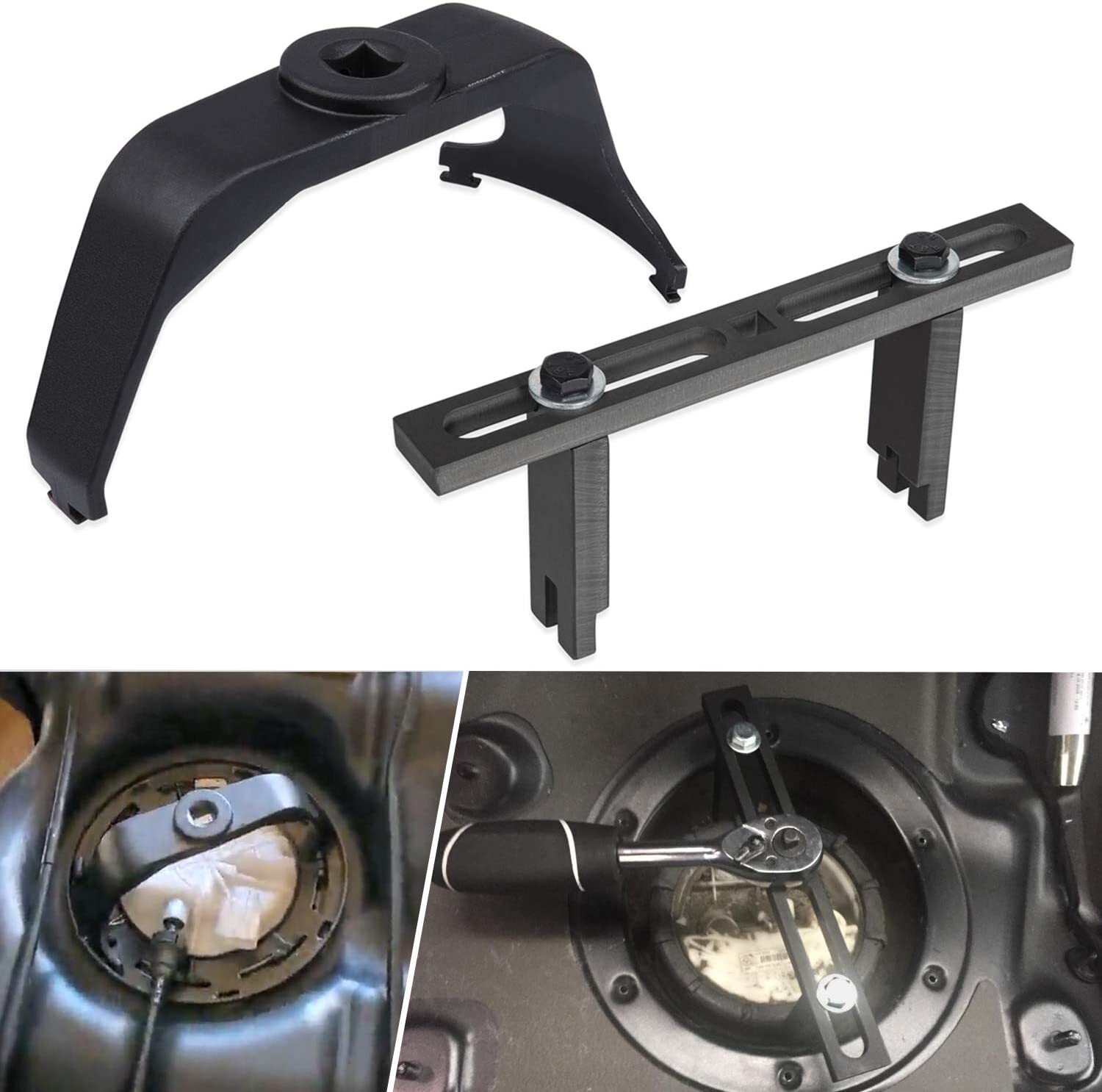 Universal Fuel Tank Lock Ring Tool Fuel Sender Tank Lid Remover for Ford Chrysle