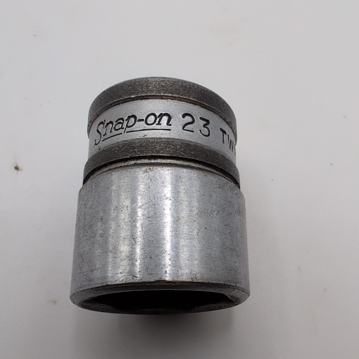 Snap-On (TWM23) 23mm 6-Point 1/2” Drive Socket Vintage