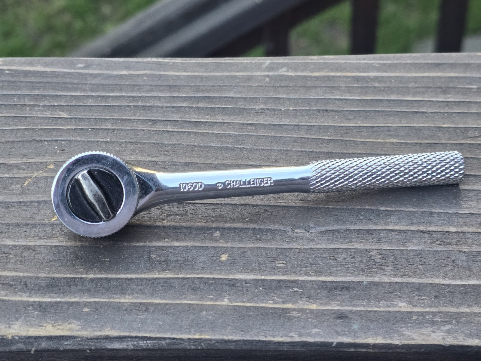 Challenger #1060D 1/4″ Drive Thumbwheel Ratchet Proto Excellent
