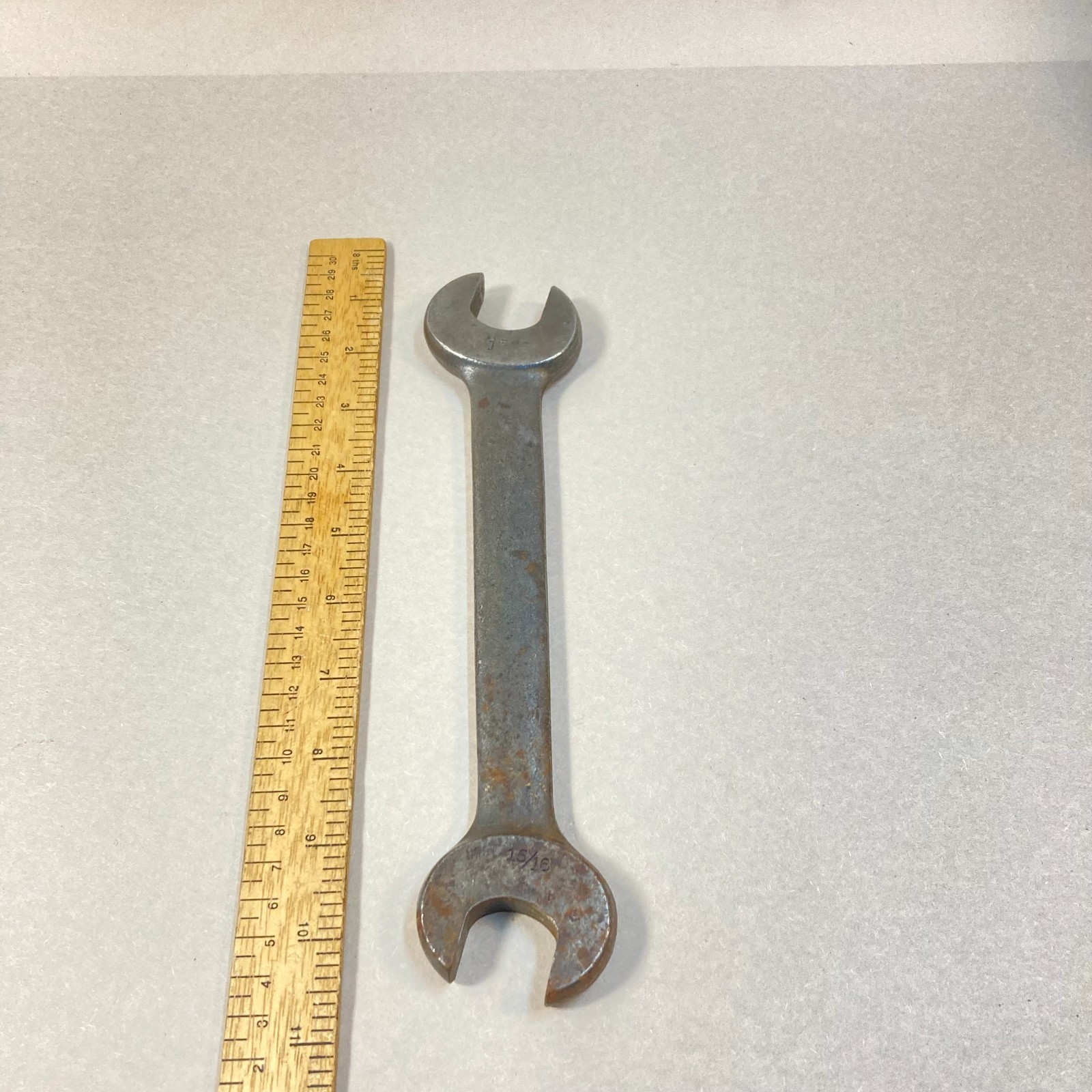 Billings Machinist Wrench Open End 1″-15/16″ Heavy Duty #1132X 33C USA