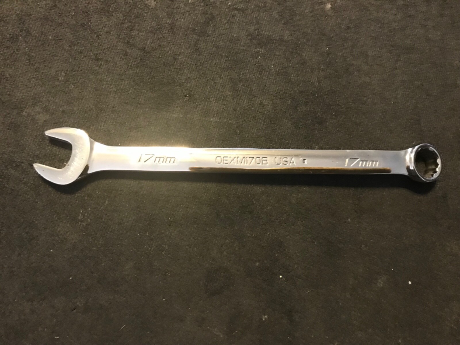 Snap On Tools 12 Point Metric Combination 17mm Wrench OEXM170B New
