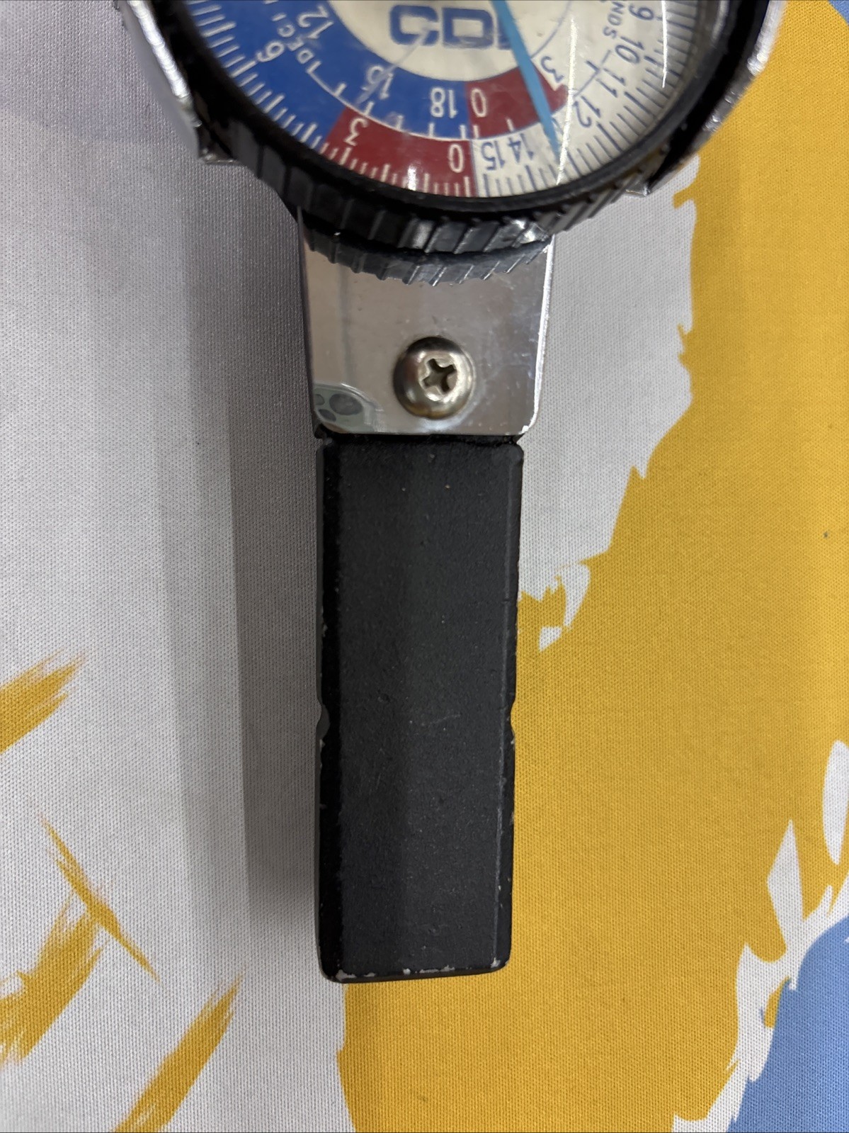 CDI Dial Torque Wrench Model 151LDIN 0-15 In.Lb with Case 1/4 In (04)