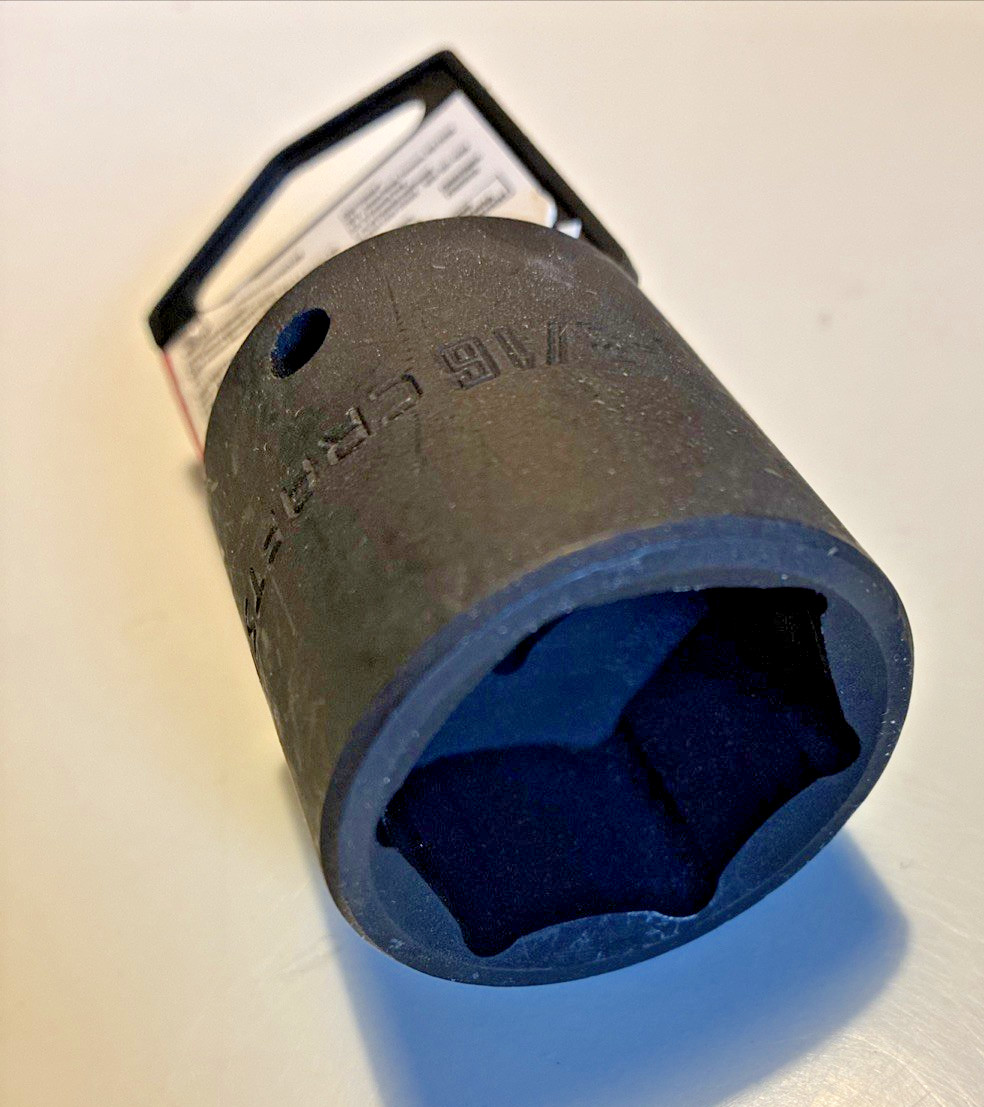CRAFTSMAN 1/2-Inch Drive 1-3/16-Inch 6-Point StandardShallow Impact Sock