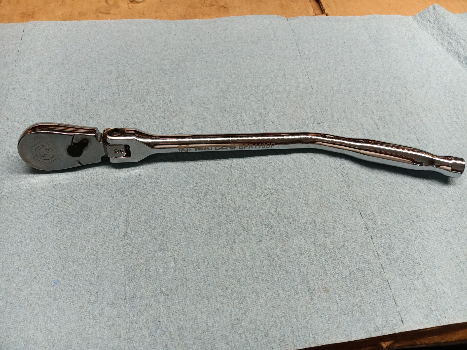 Matco BFR118SP 3/8″ Drive 11″ 88-Tooth Locking Flex Spark Plug Ratchet Brand New
