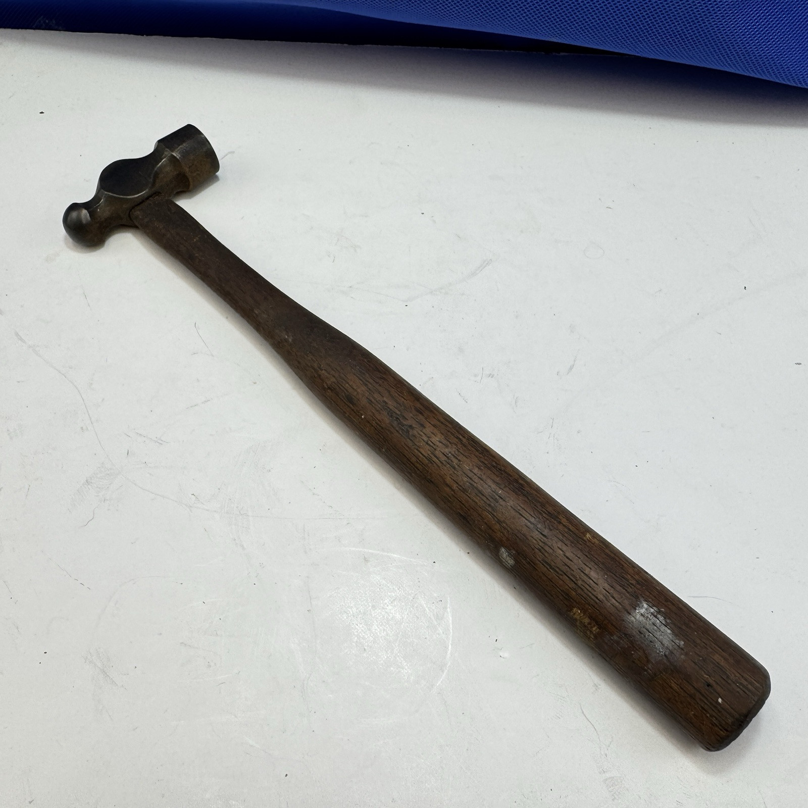 Ball Pein Hammer 400g 11″ Hickory Shaft Vintage Peen Reclaimed Tools Carpentry