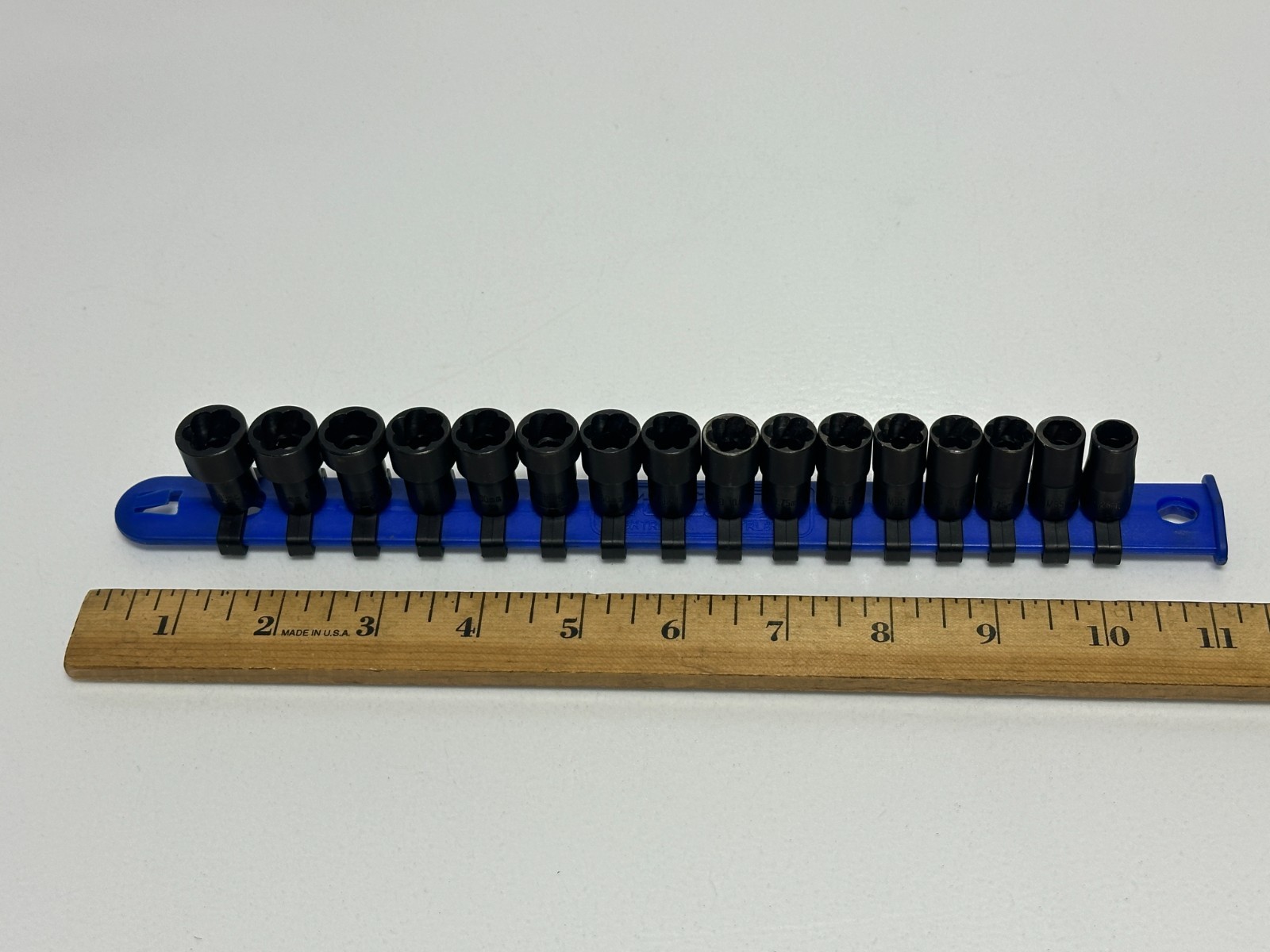 🇺🇸 Matco USA TSM16 16pc 1/4 Drive Twist Socket Set 8.25-12.0mm 0.25 Increments