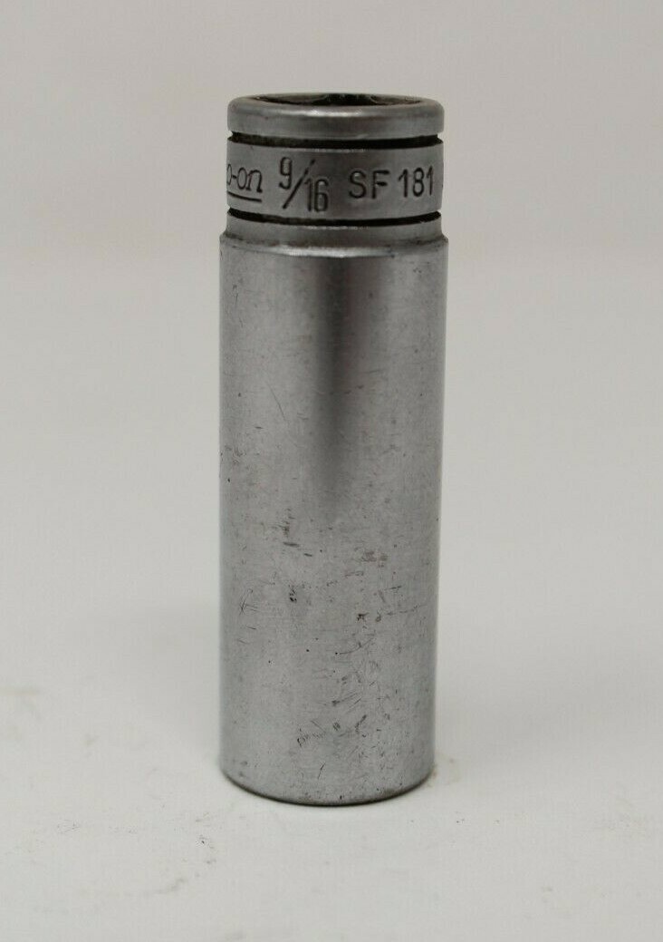 SNAP-ON TOOLS 3/8″ DRIVE 9/16″ DEEP 12 POINT SOCKET – USA – SF181