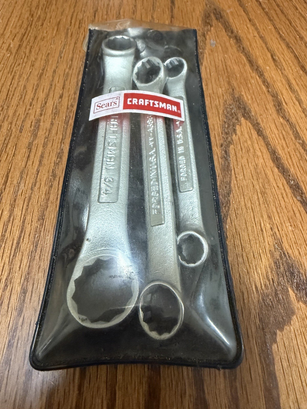 Craftsman -V- Series NEW Short Box End Wrench Set 94365 w/ Case Made in USA