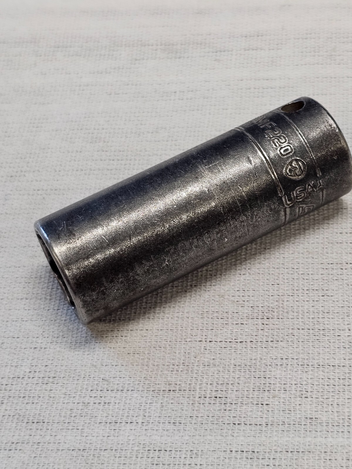 Snap-on Deep Well Impact Socket Sae 3/8″ Drive 6 Point 11/16″ SIMF220 USA