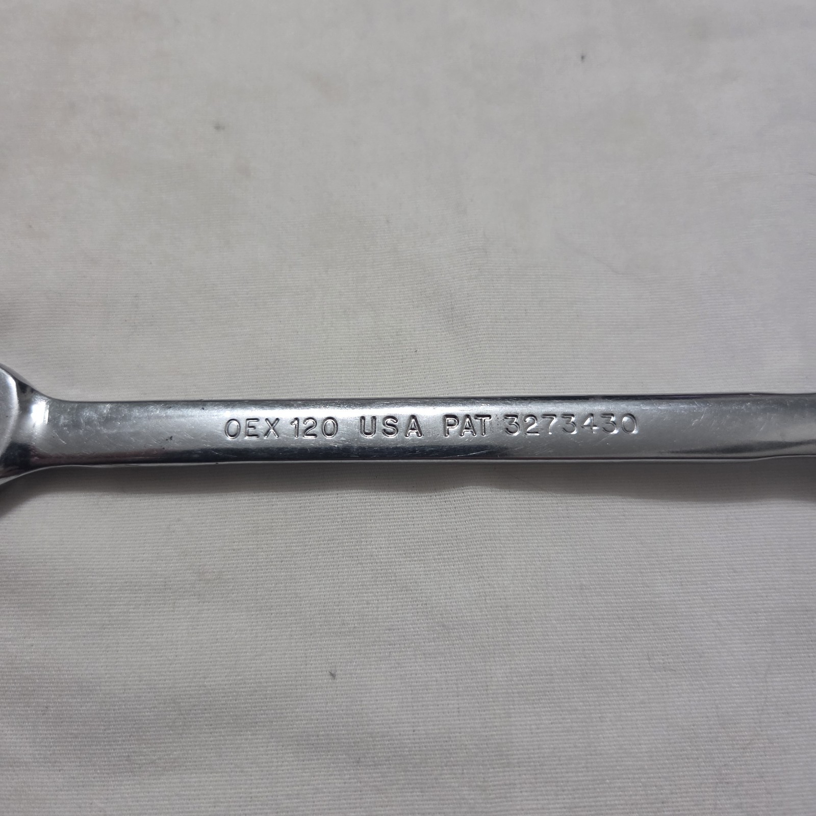 Snap-on Tools OEX120 3/8” SAE 12 Point Combination Wrench – Made in USA