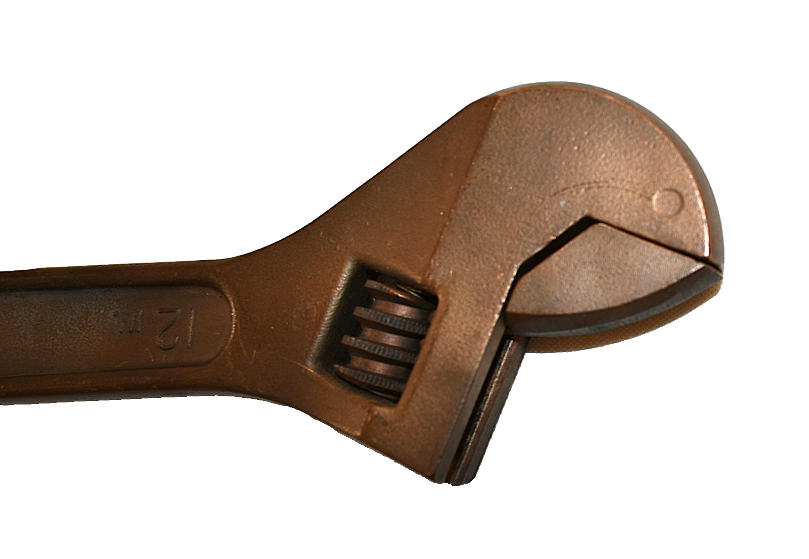 Berylco USA 12″ Adjustable Wrench W155 Beryllium Copper Non Magnetic / Sparking