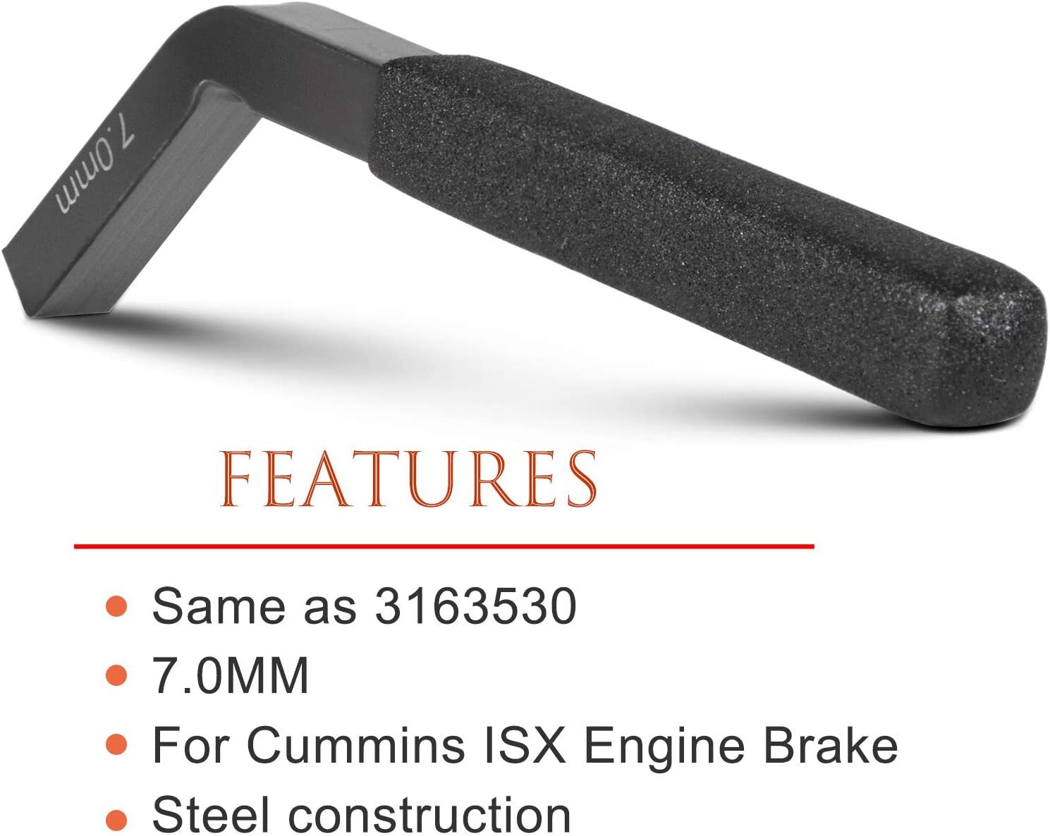 7mm Engine Brake Adjust Repair Tool Fit Cummins ISX Series Diesel Motor 3163530