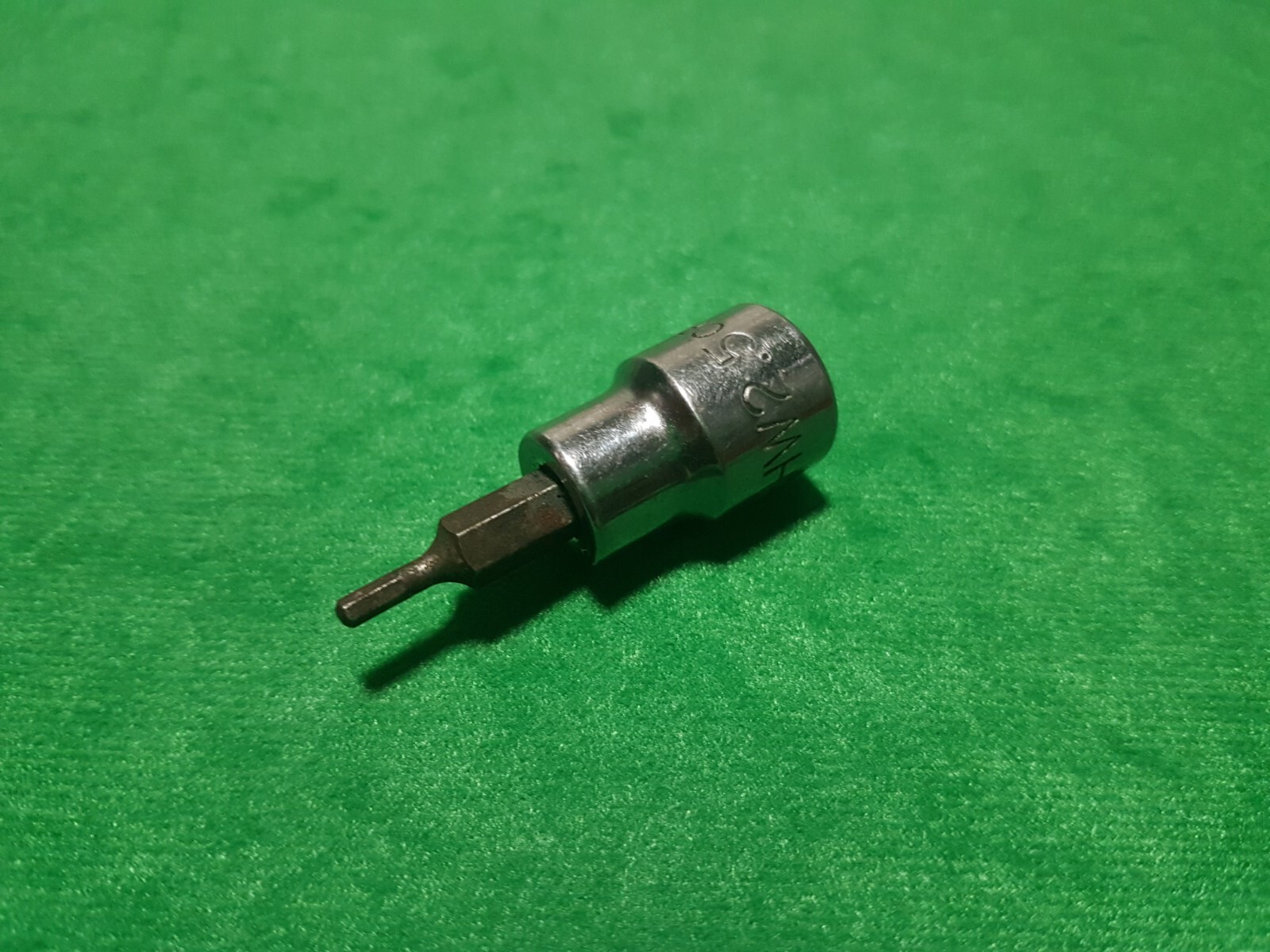 Halfords advanced 2.5mm allen/hex bit 3/8» drive shallow socket **FREE POST**