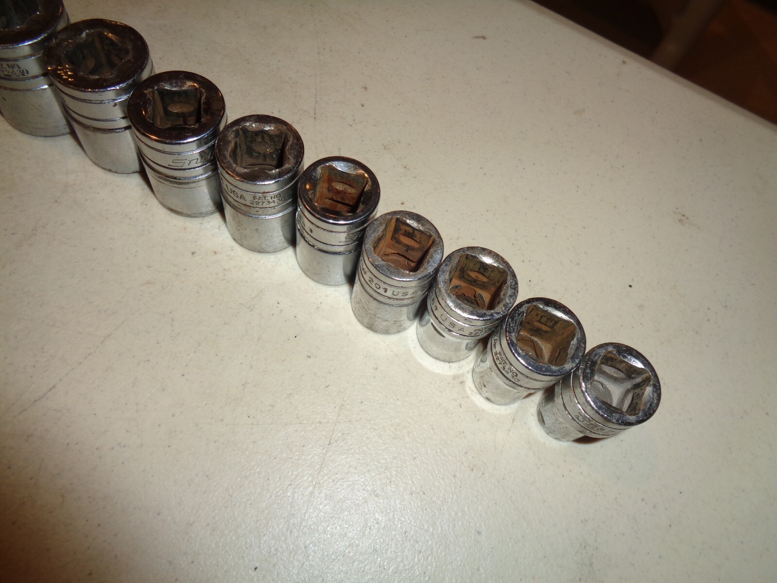 Snap-On Tool- 1/2″ Dr., 11 pc. TW Shallow Socket Set SAE, 7/16″ to 1-1 /16