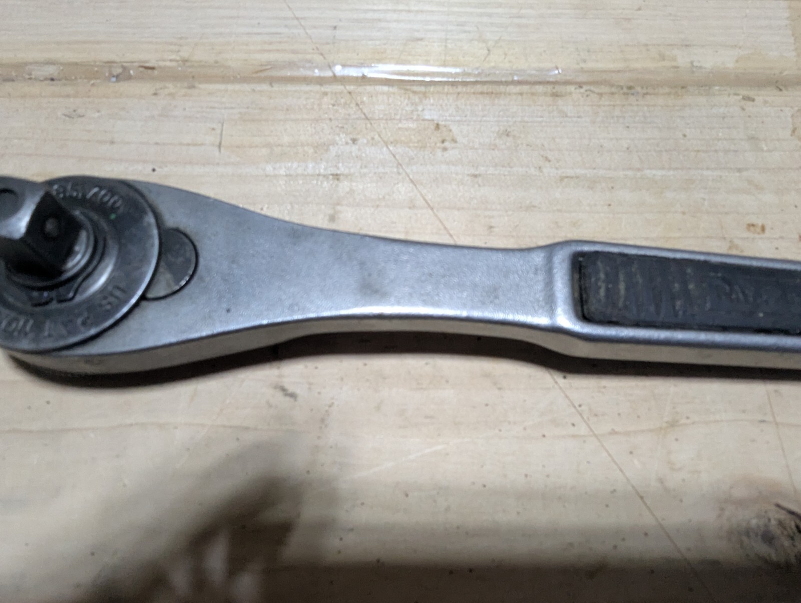 Vintage Craftsman 1/2″ Drive Stainless Steel 43763 Ratchet Socket Wrench Tool