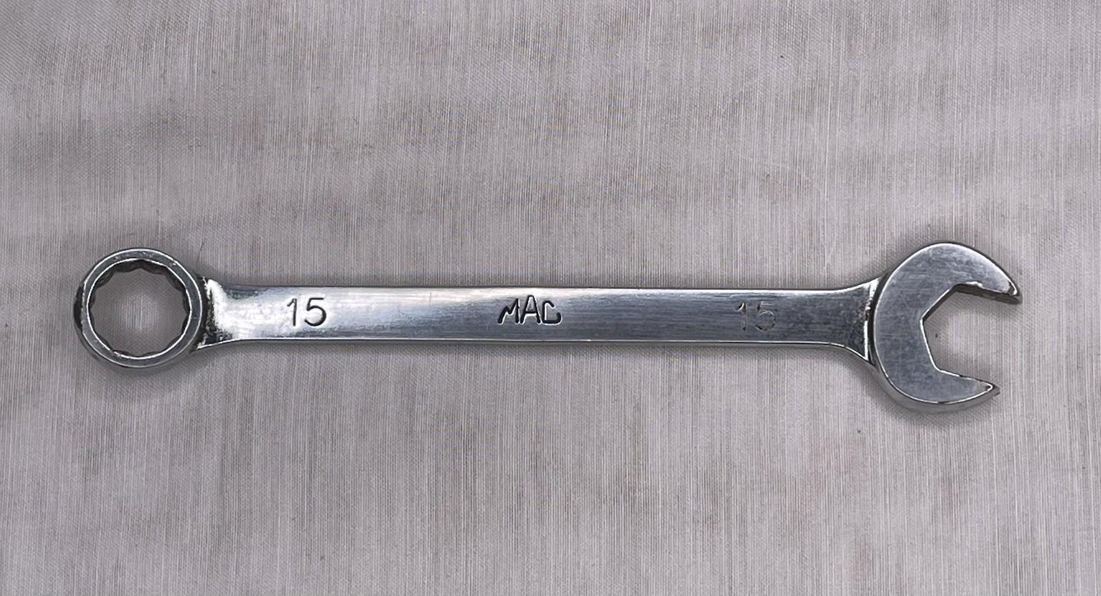 MAC Tools M15CW 15mm Combination Wrench 12 Point Made in USA