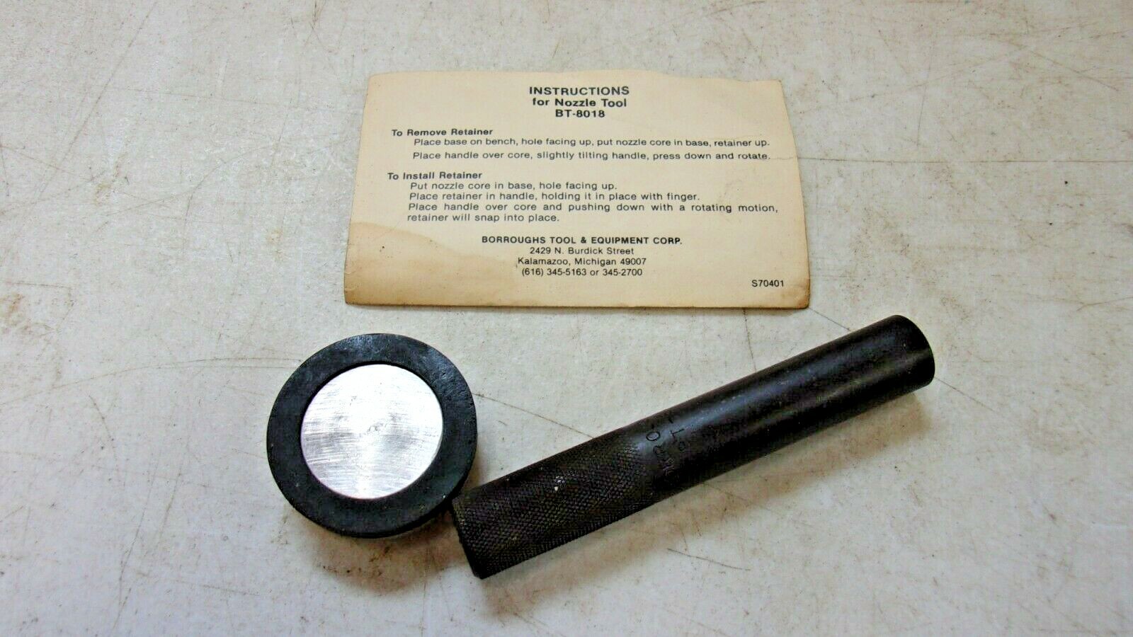 * BORROUGHS TOOL BT-8018 SPECIALTY SERVICE TOOL SET