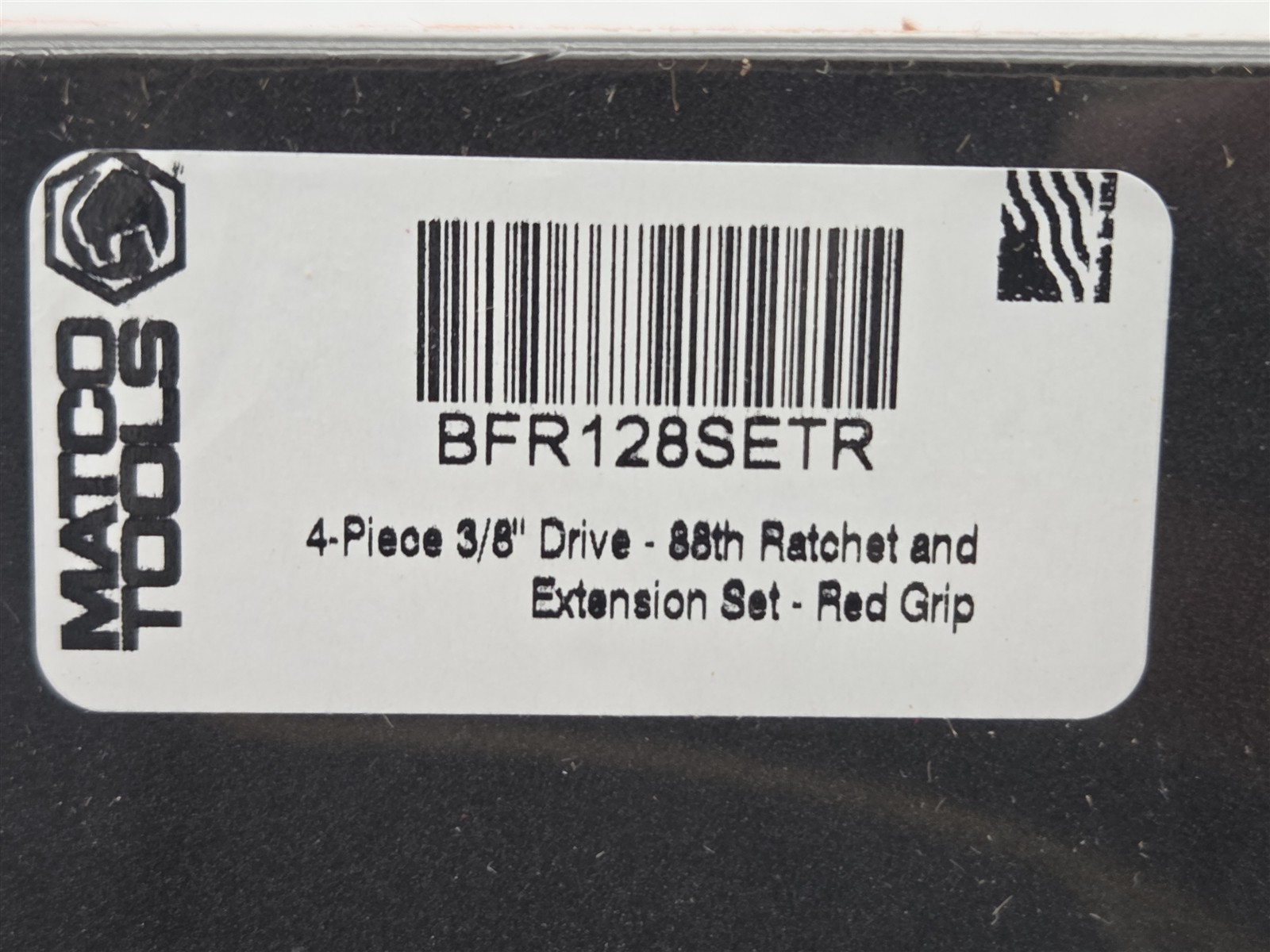 Matco Tools BFR128SETR 3/8″ Drive Locking Flex Head Ratchet Extension Set Red