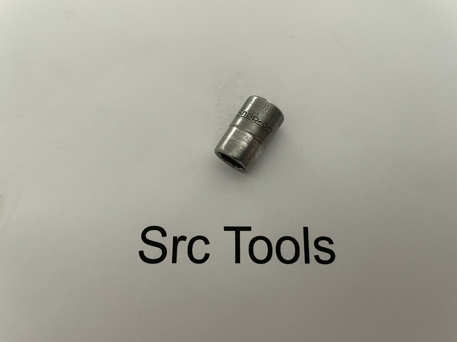 *RARE 1940* Snap-On Tools USA 9/32″ Drive 3/8″ SAE 6pt Midget Chrome Socket M-12