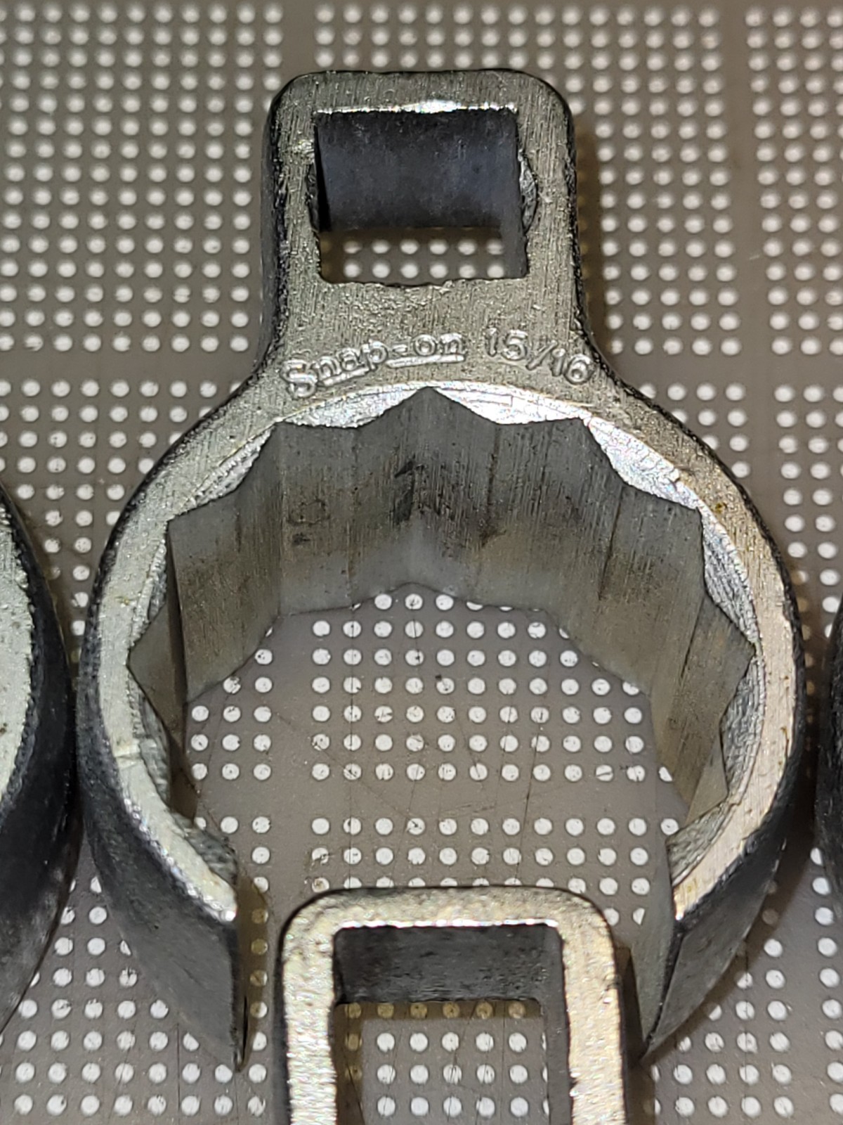 8 Pc. SNAP-ON 3/8″ Dr. 12 Pt Flank Drive Deep Flare Nut Crow Foot Wrench Set