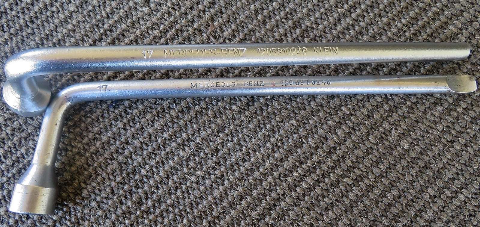 Mercedes OEM W113 230SL 250SL 280SL W111 ON BOARD TOOL KIT– ORIGINAL & COMPLETE